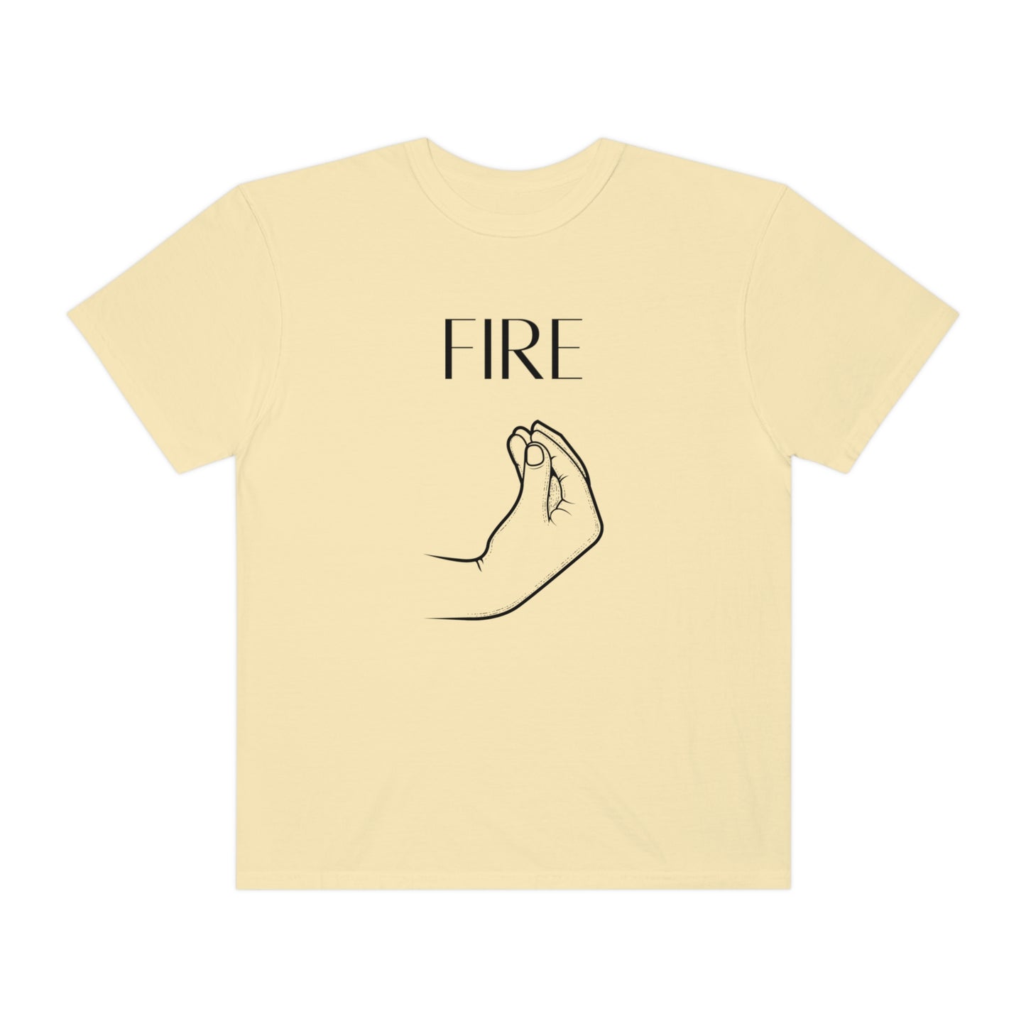 Fire Italian Hand T-shirt