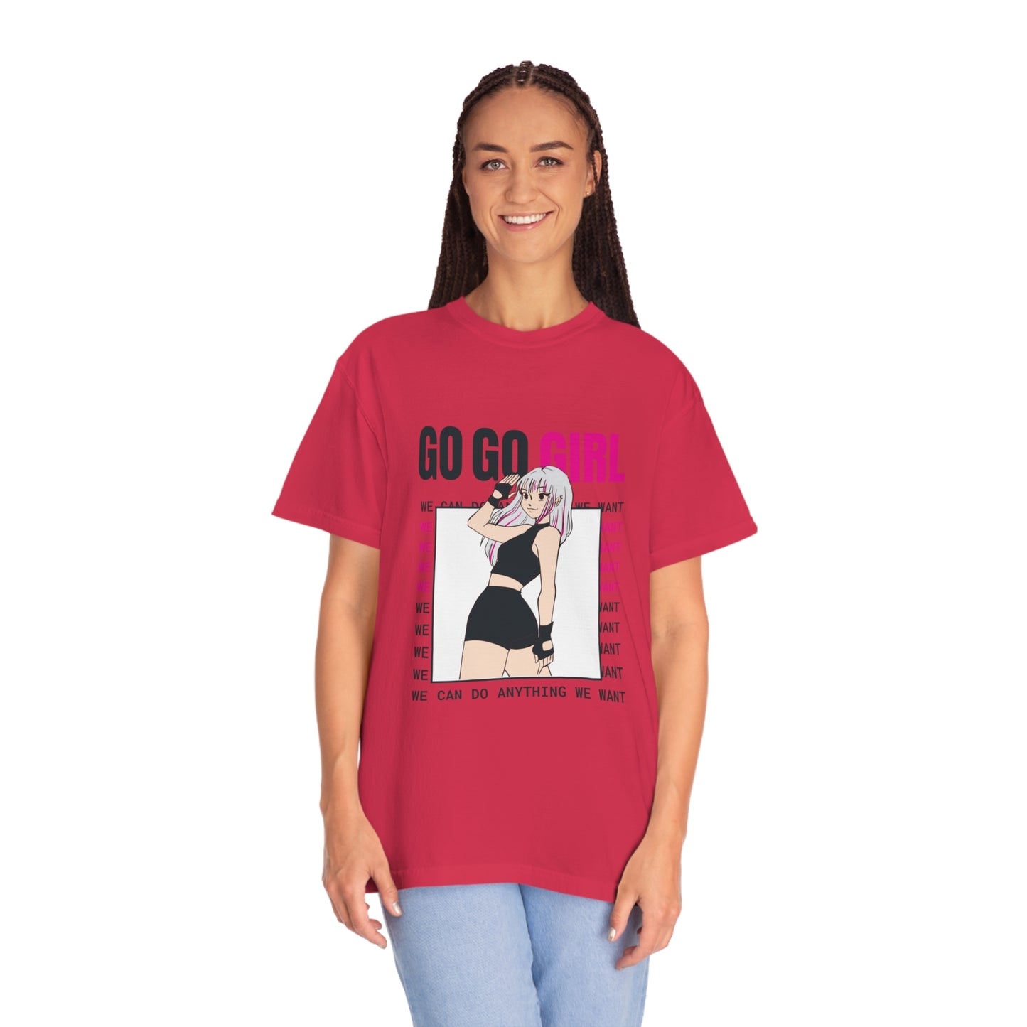 Go Go Girl Unisex Garment-Dyed T-shirt