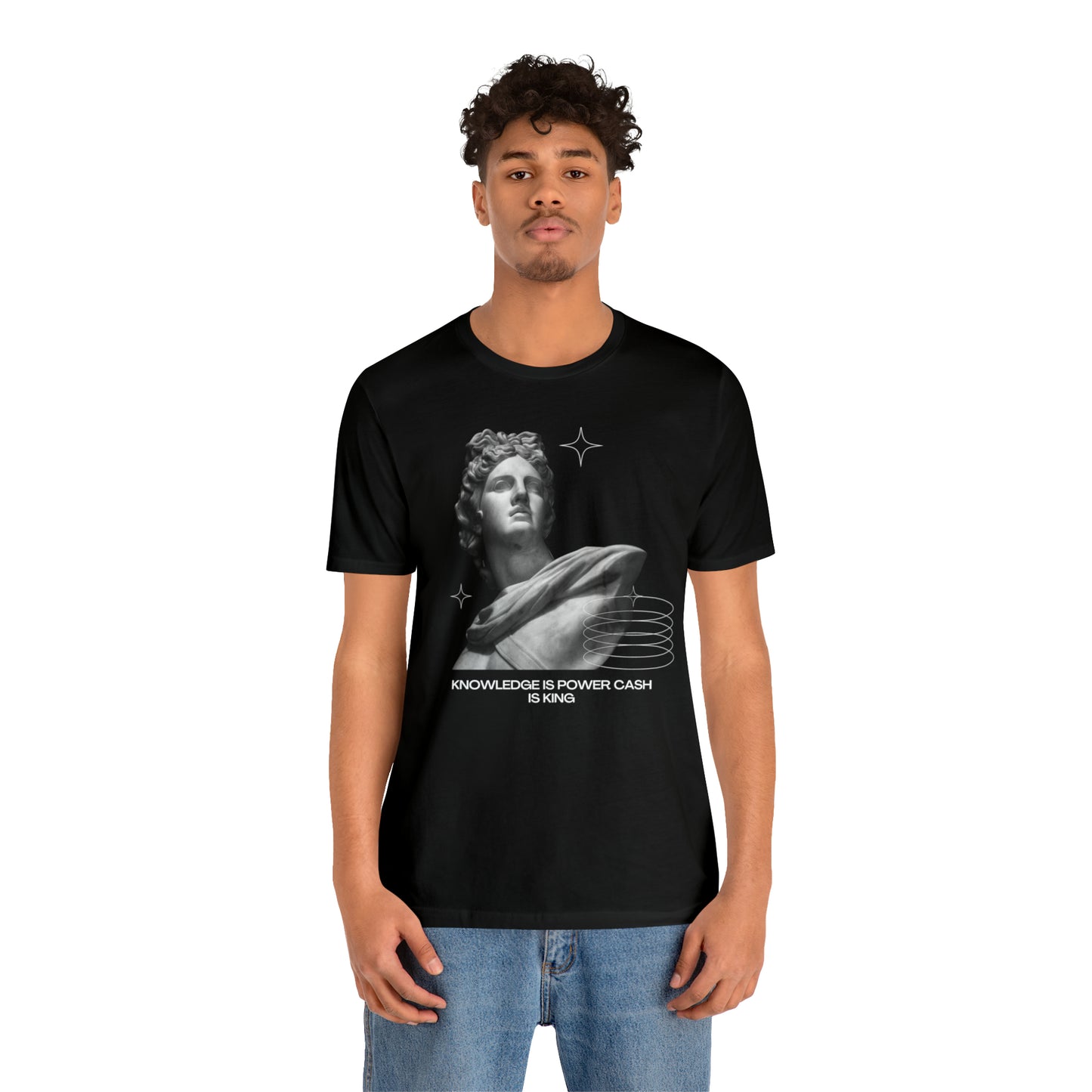 Knowledge Is Power Cash Is King Tee