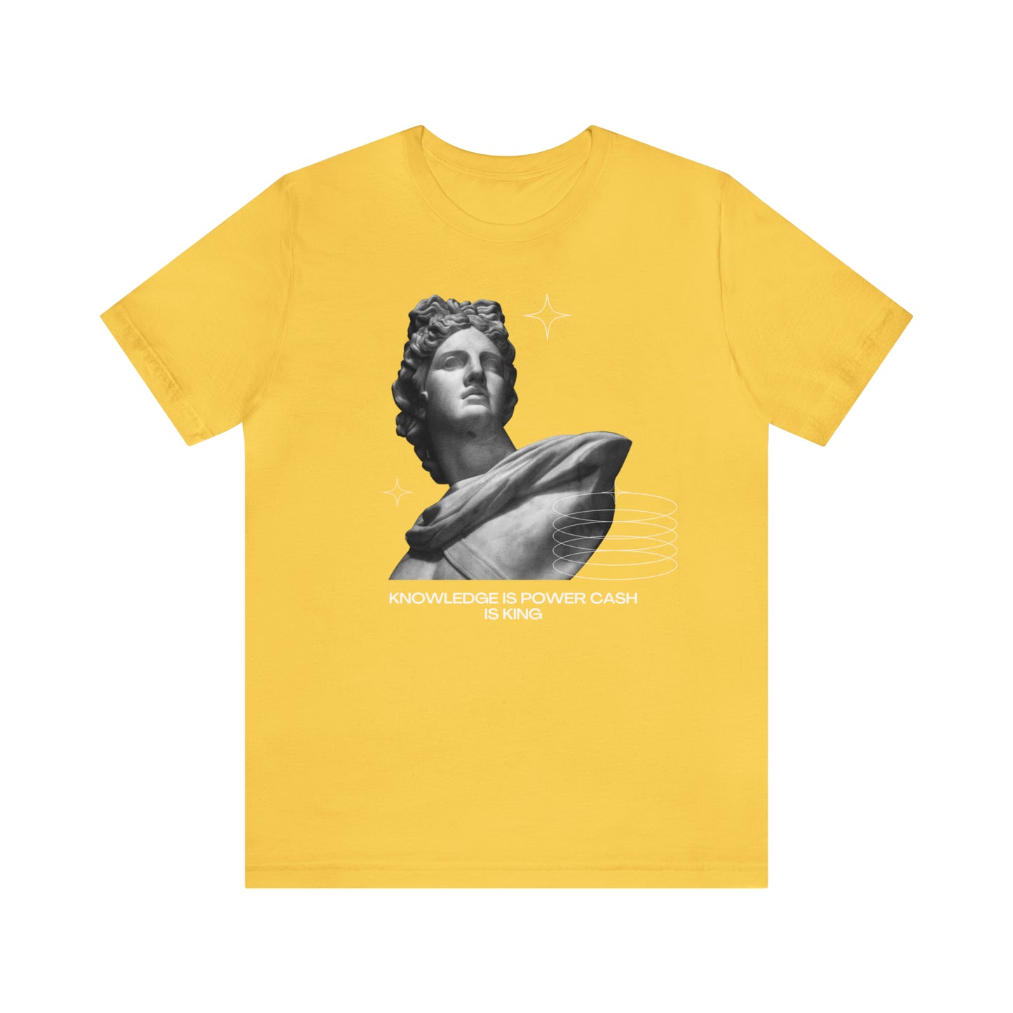 Knowledge Is Power Cash Is King Tee