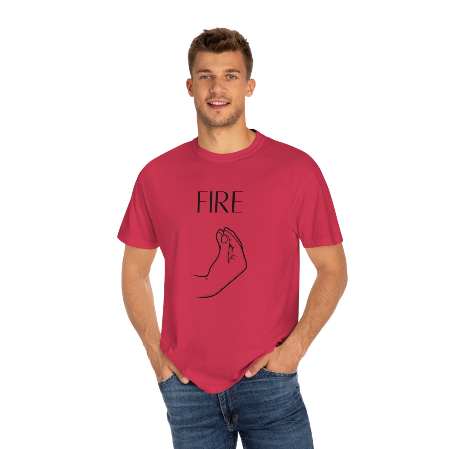 Fire Italian Hand T-shirt