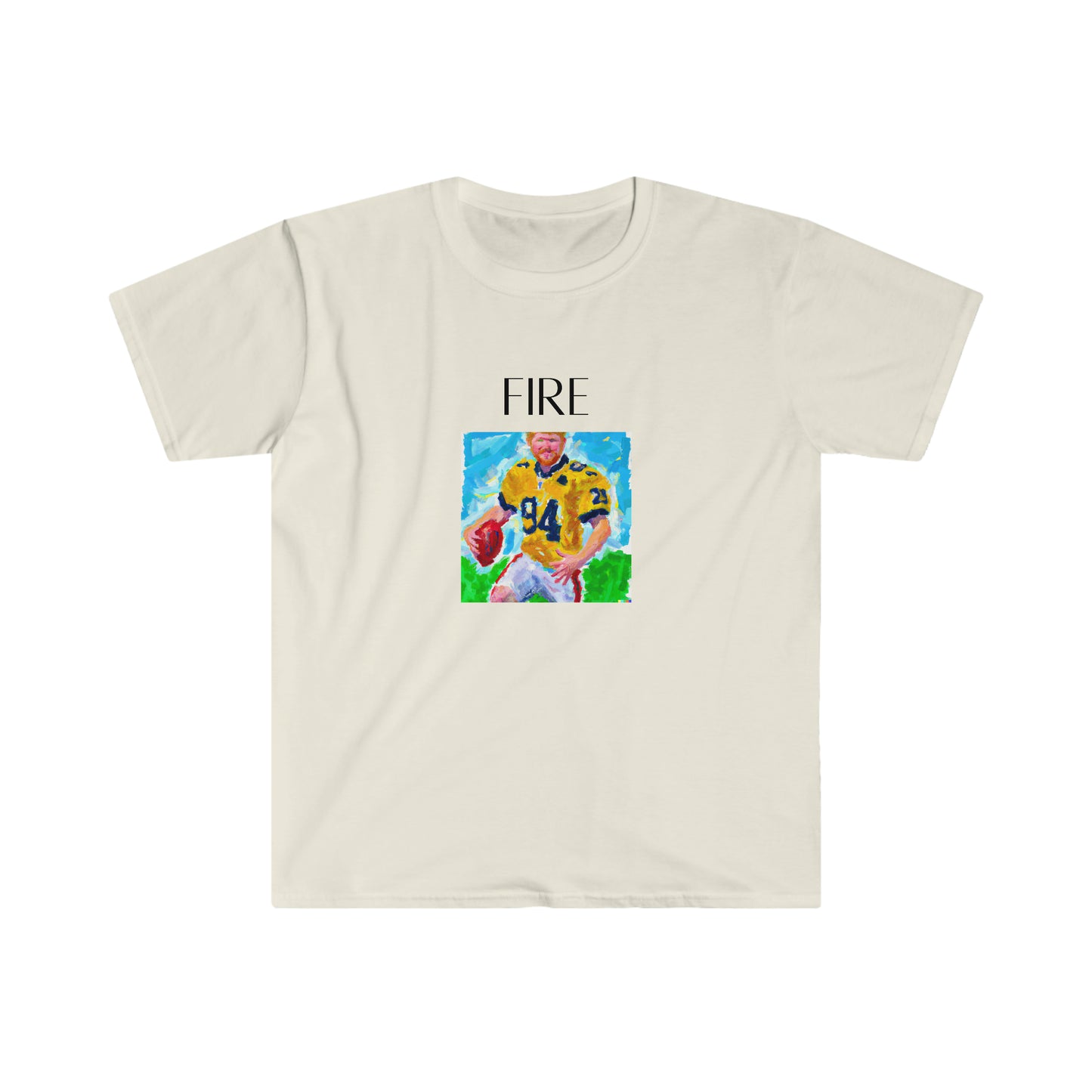 Van Gogh Football Softstyle T-Shirt