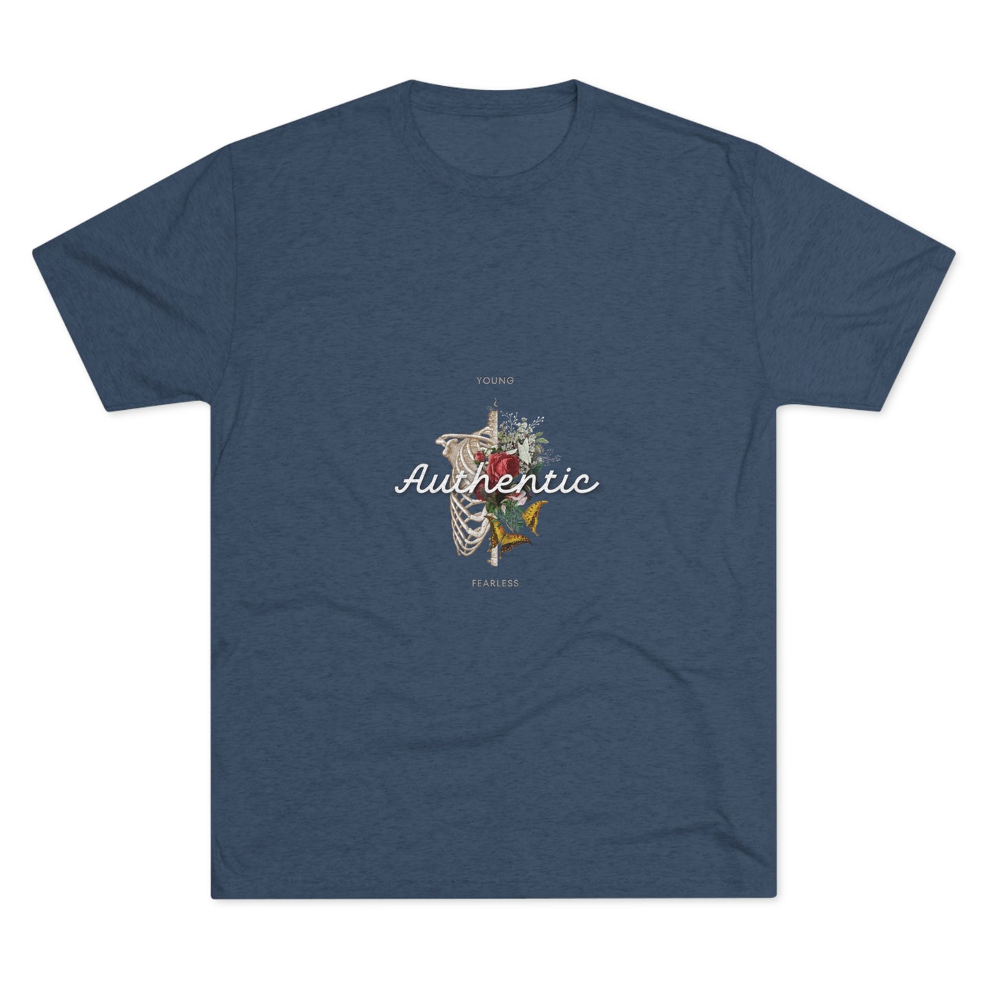 "Authentic" tri Blend T-shirt
