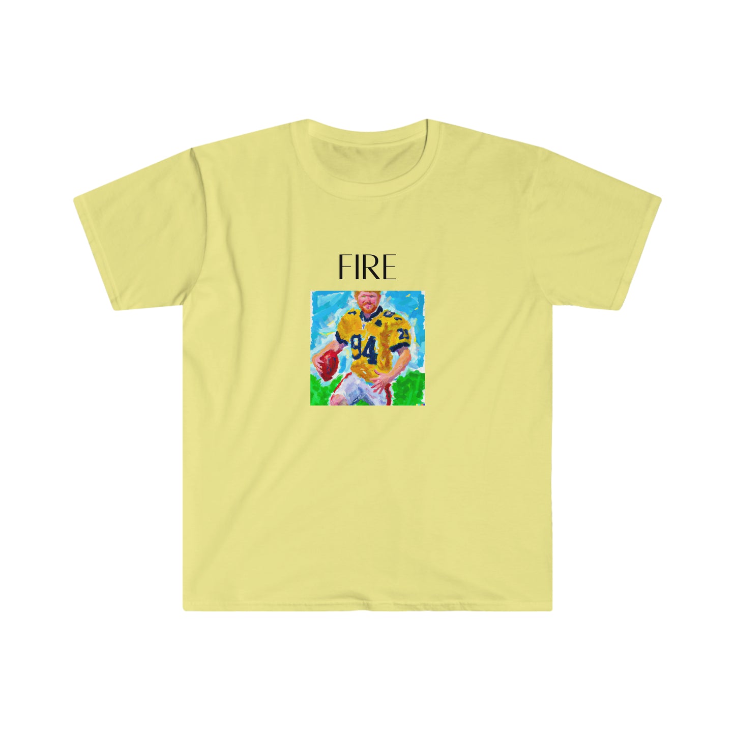 Van Gogh Football Softstyle T-Shirt