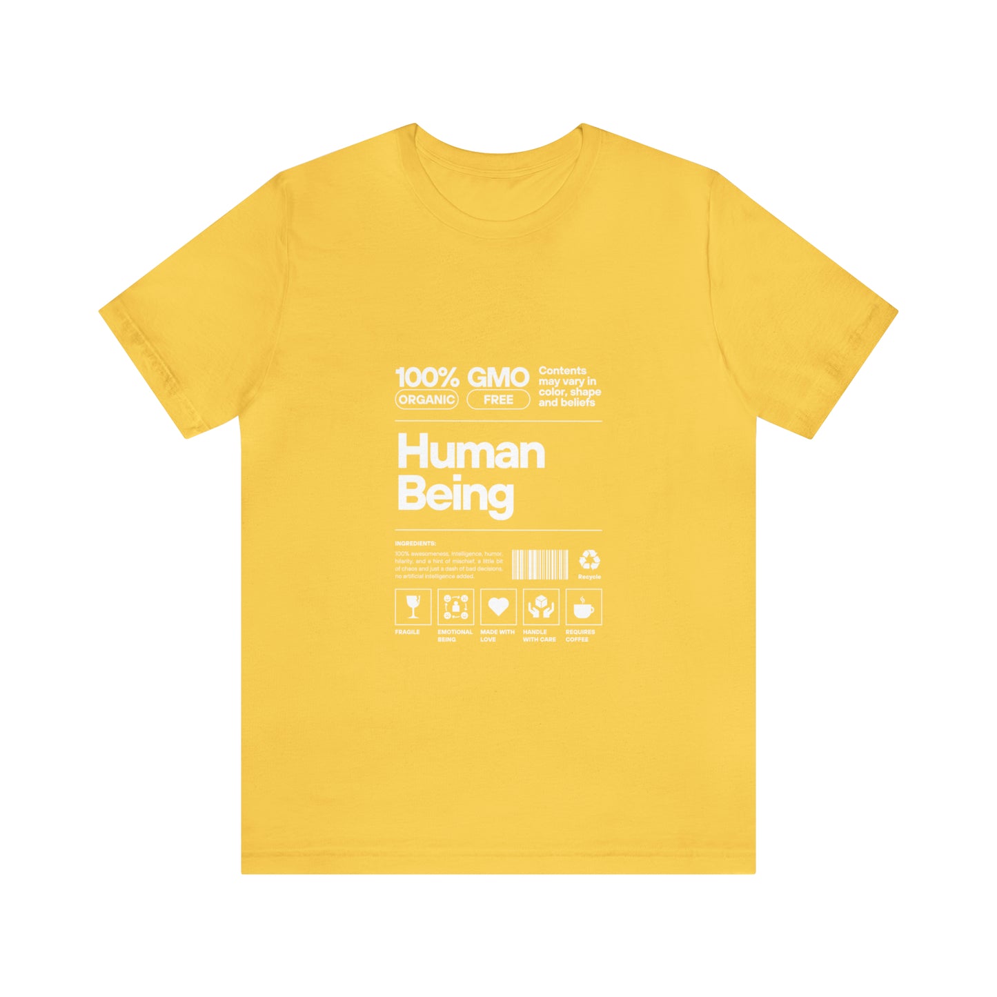 100% Organic Human Being
