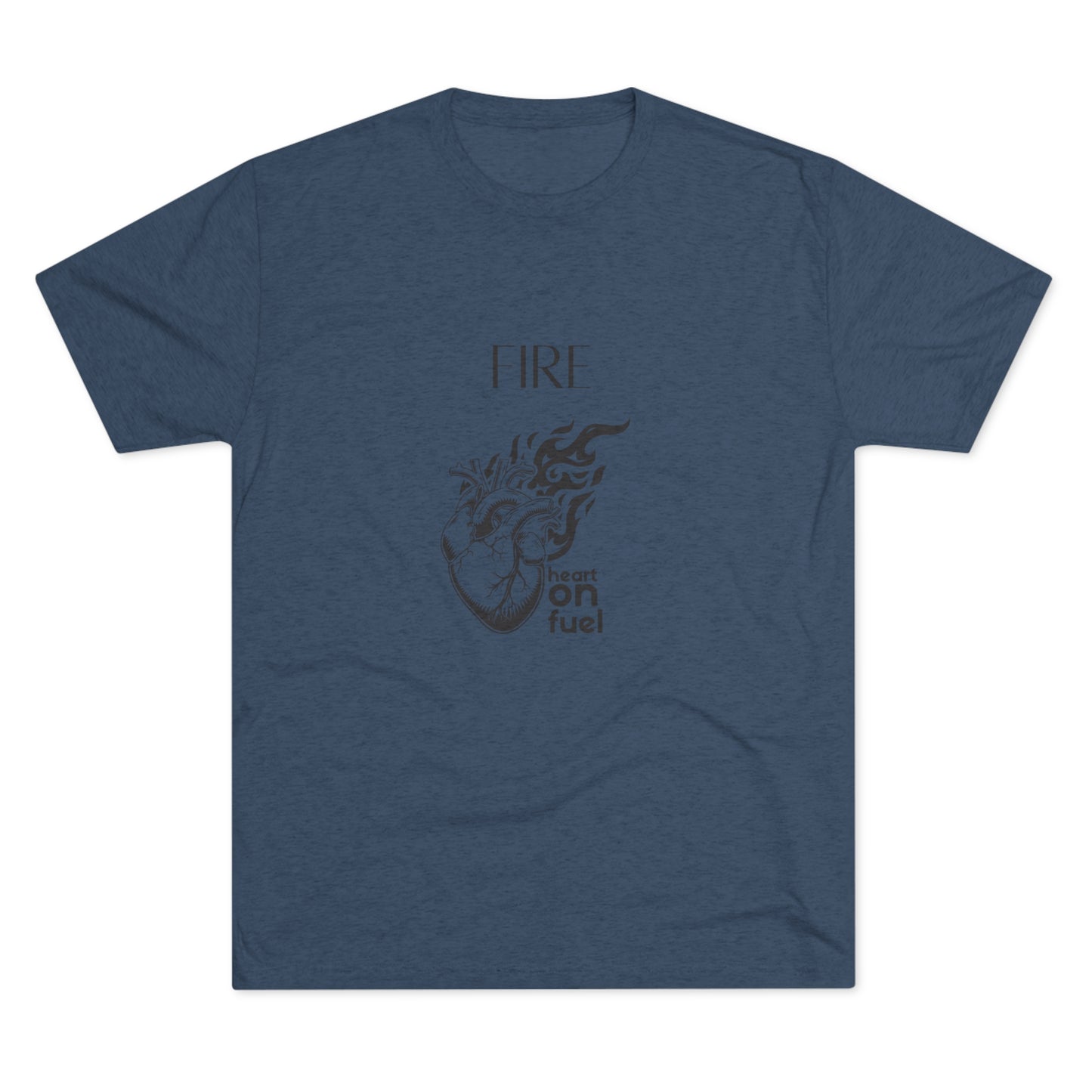 "Fire" Heart on Fuel T-shirt