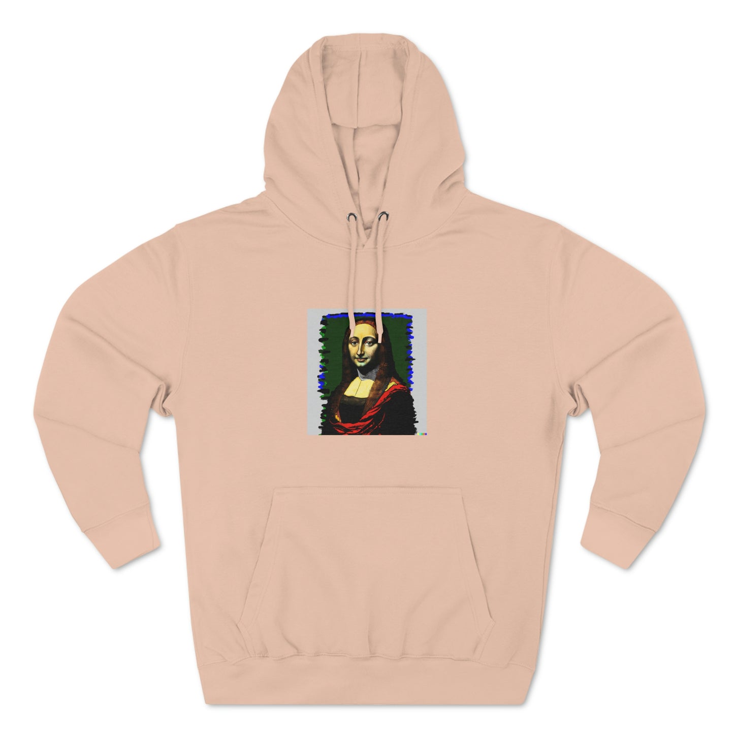 Mona Lisa Premium Pullover Hoodie