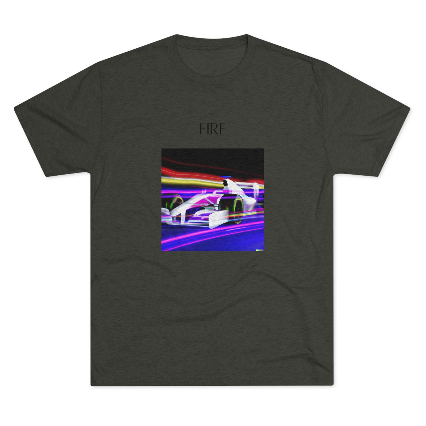 Formula One Neon Tri-Blend Crew T-Shirt