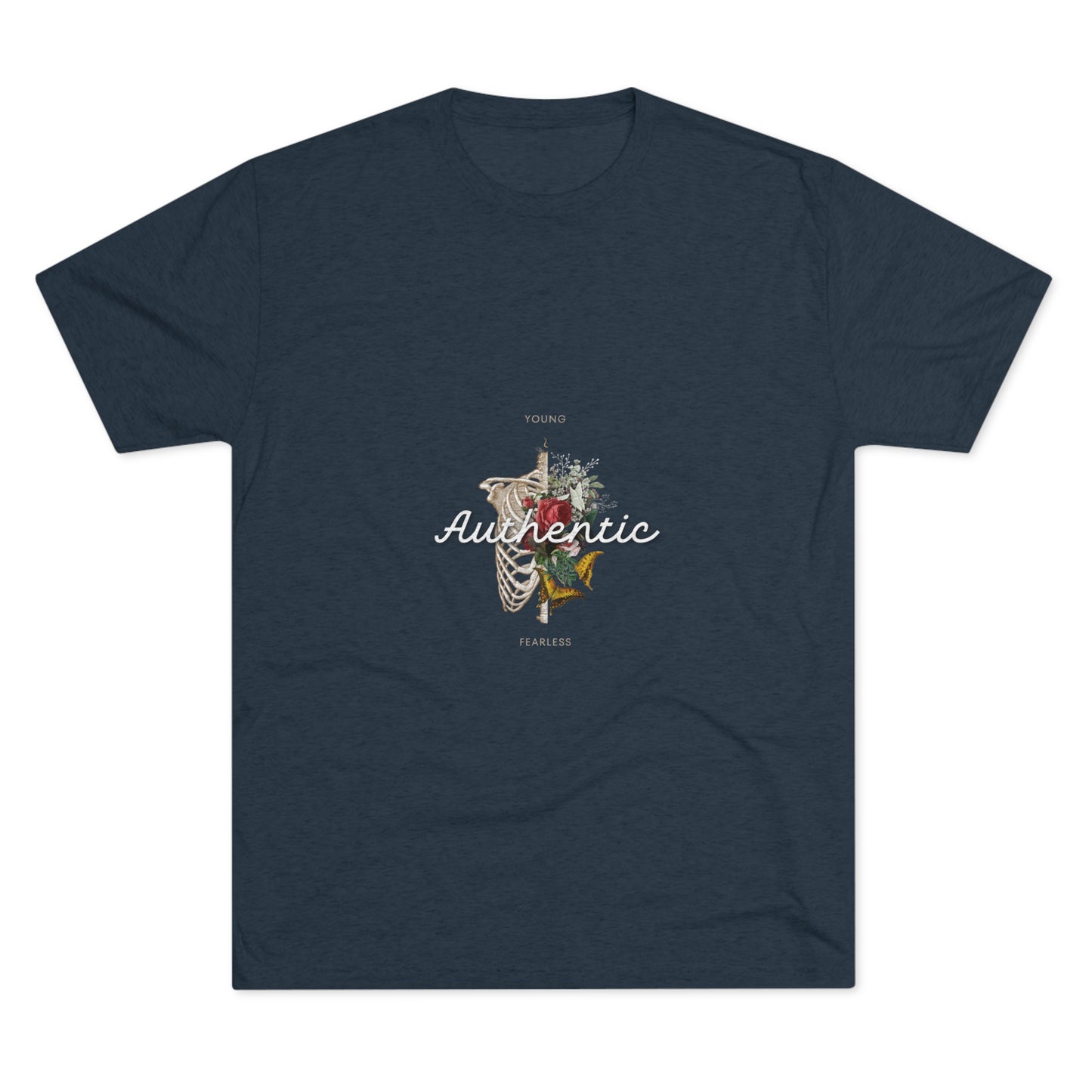 "Authentic" tri Blend T-shirt