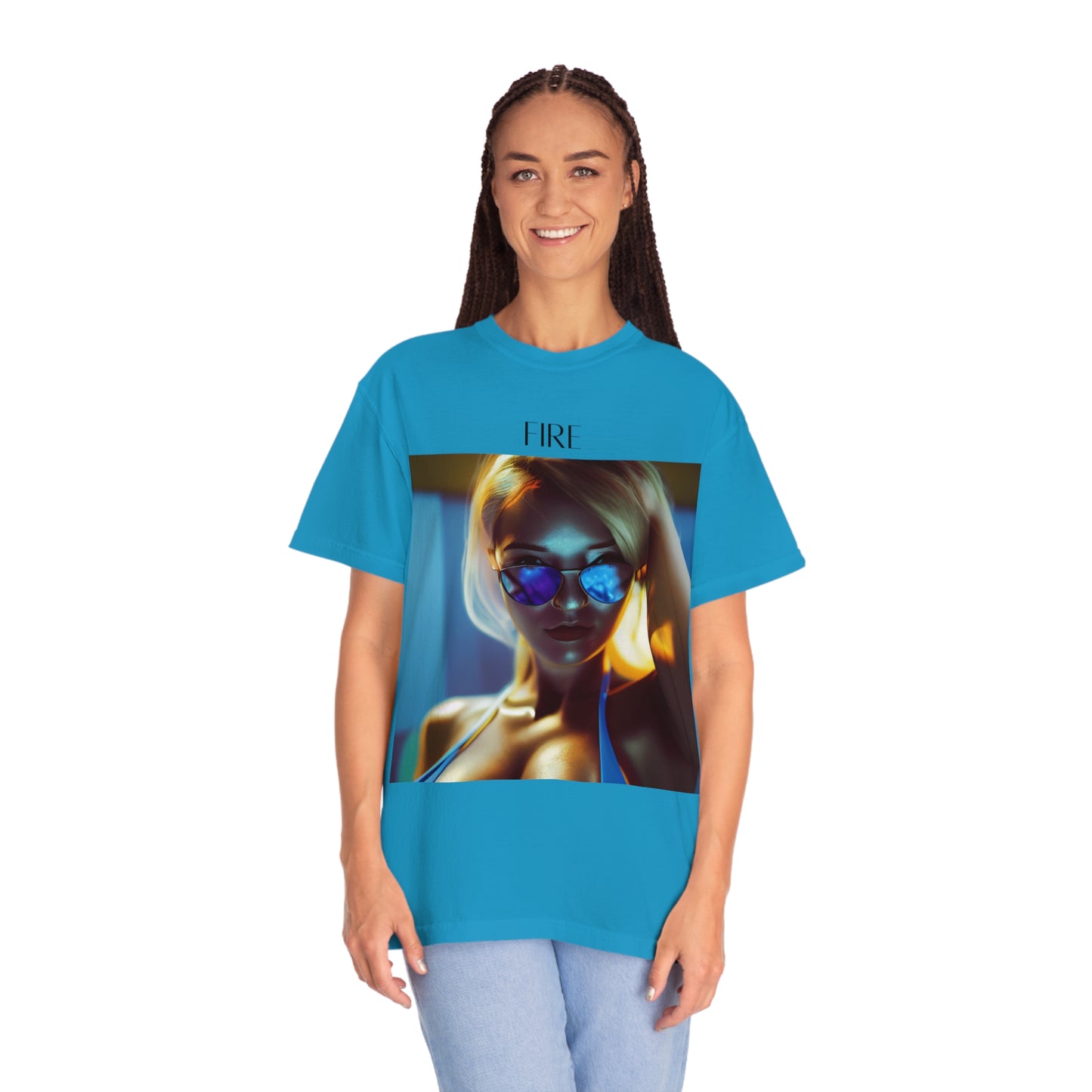 Hot Girl Unisex Garment-Dyed T-shirt