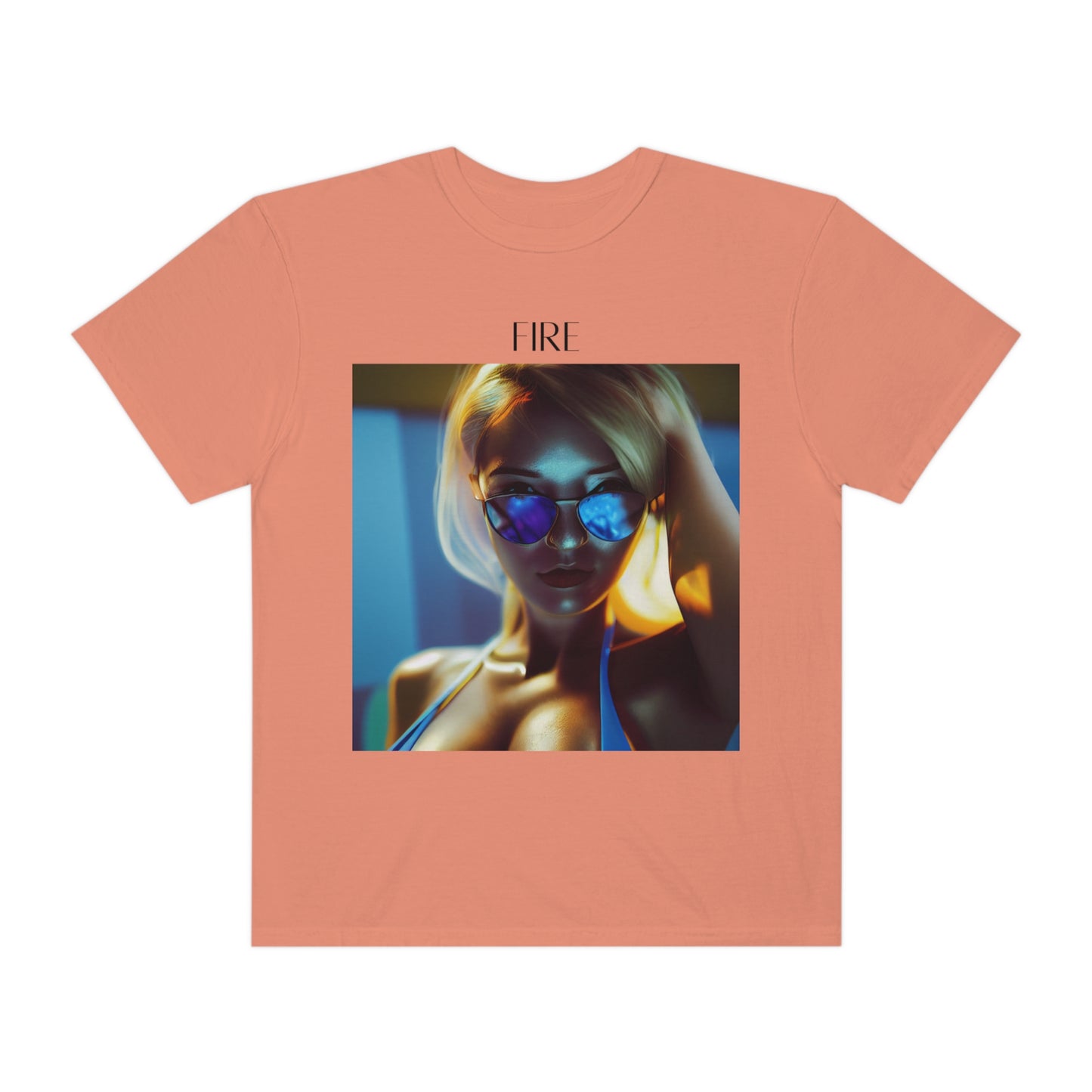 Hot Girl Unisex Garment-Dyed T-shirt