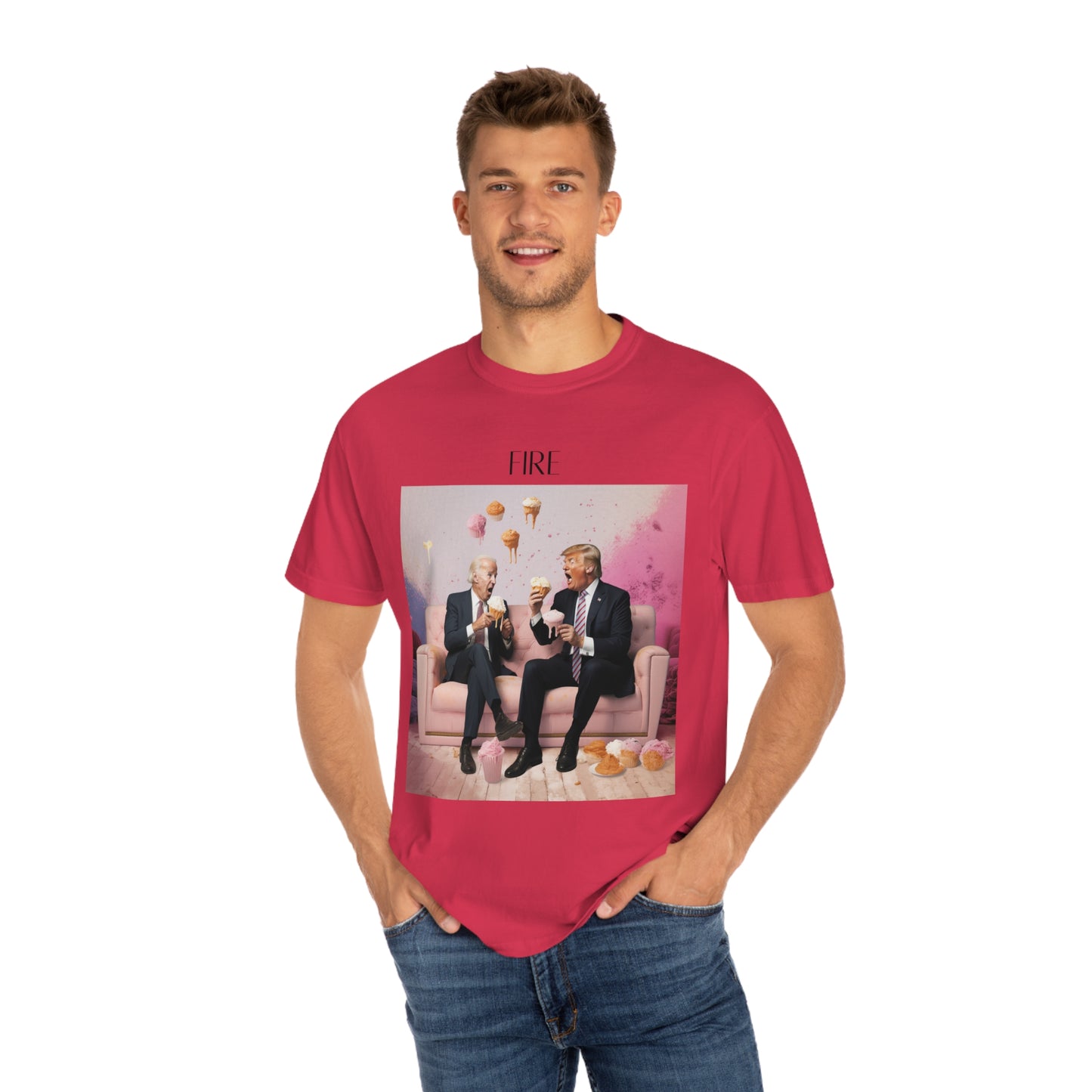 Joe Biden & Donald Trump Unisex Garment-Dyed T-shirt