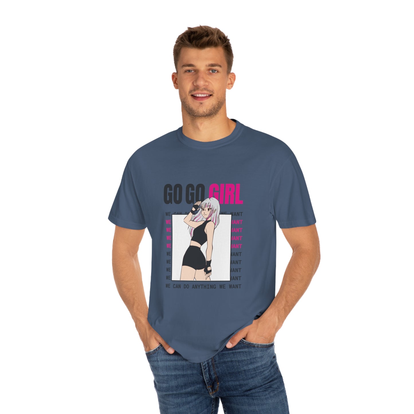 Go Go Girl Unisex Garment-Dyed T-shirt