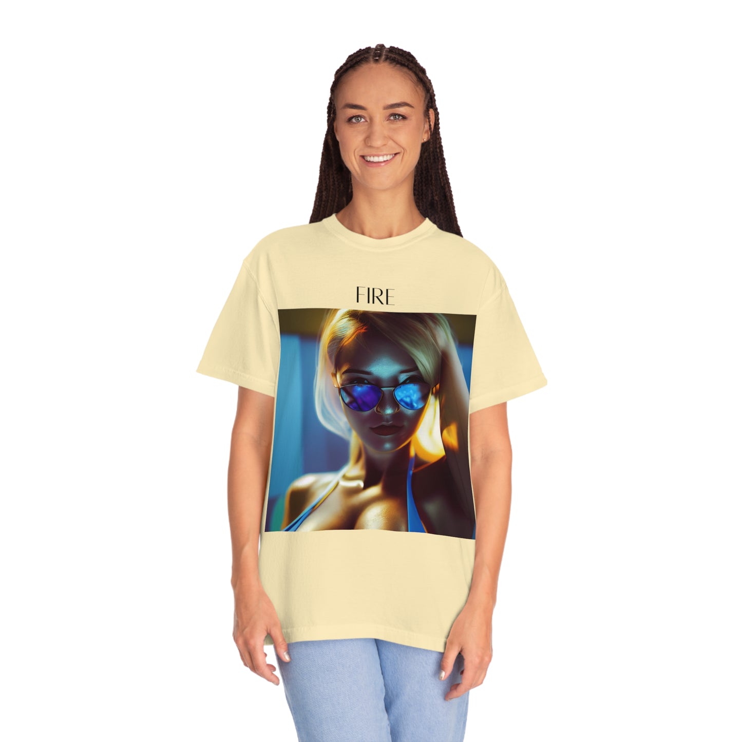 Hot Girl Unisex Garment-Dyed T-shirt