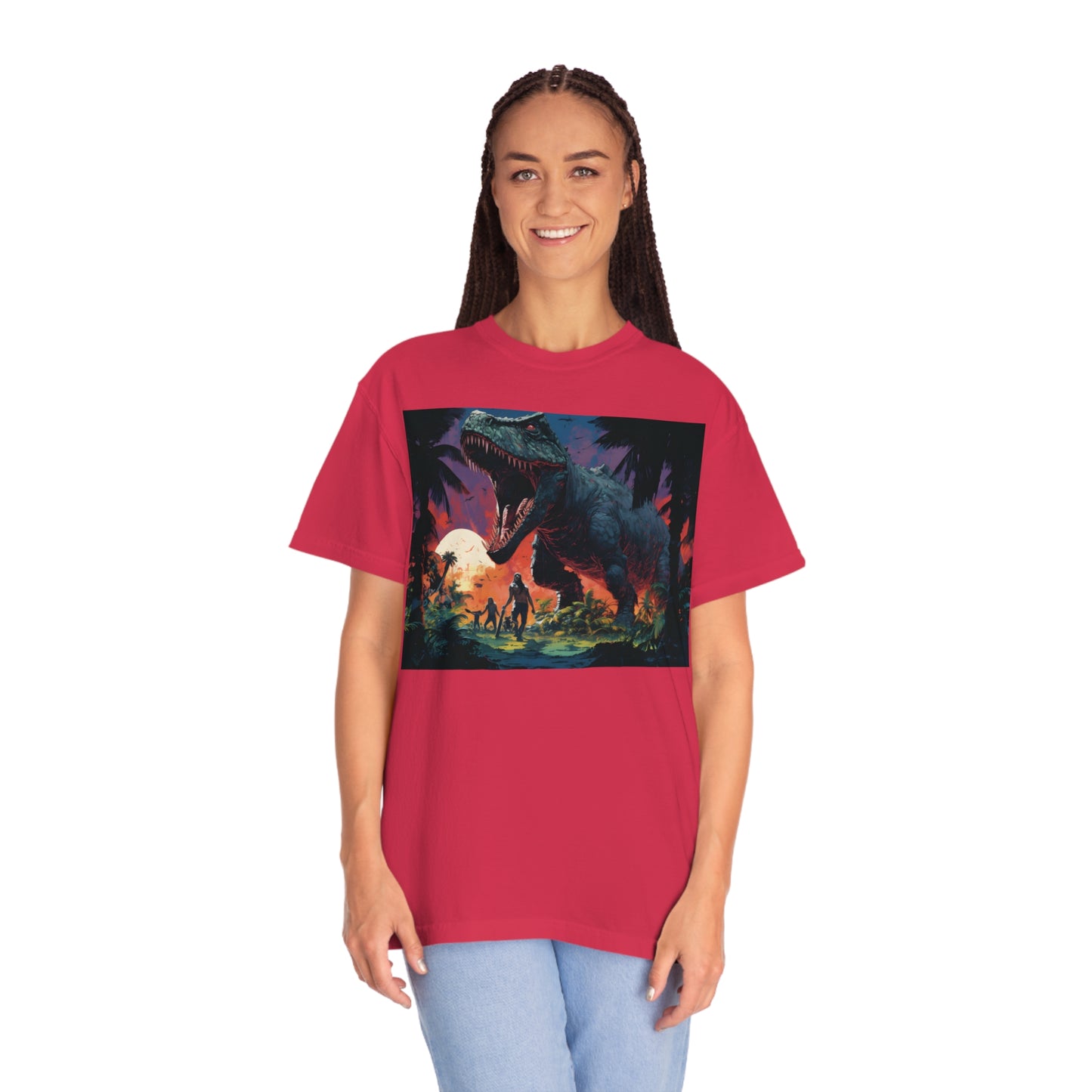 T-Rex Unisex Garment-Dyed T-shirt