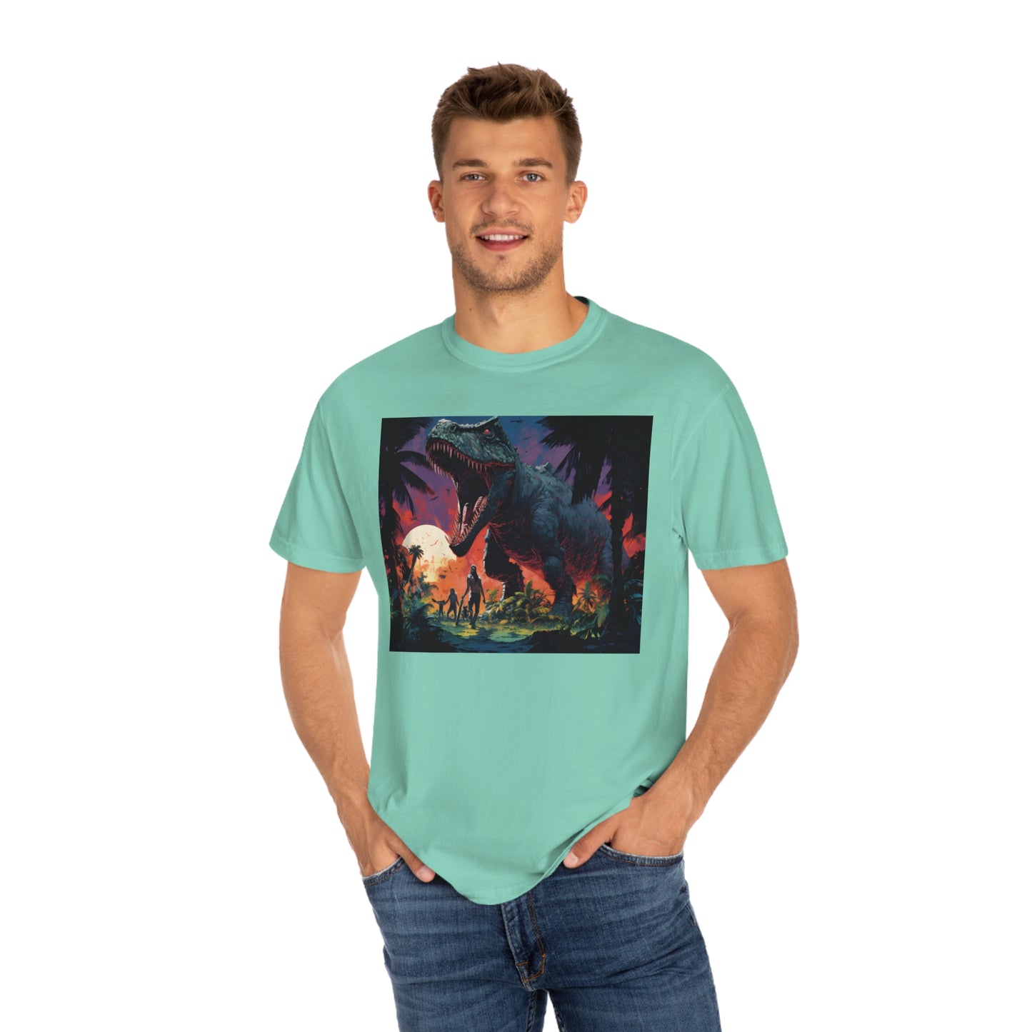 T-Rex Unisex Garment-Dyed T-shirt