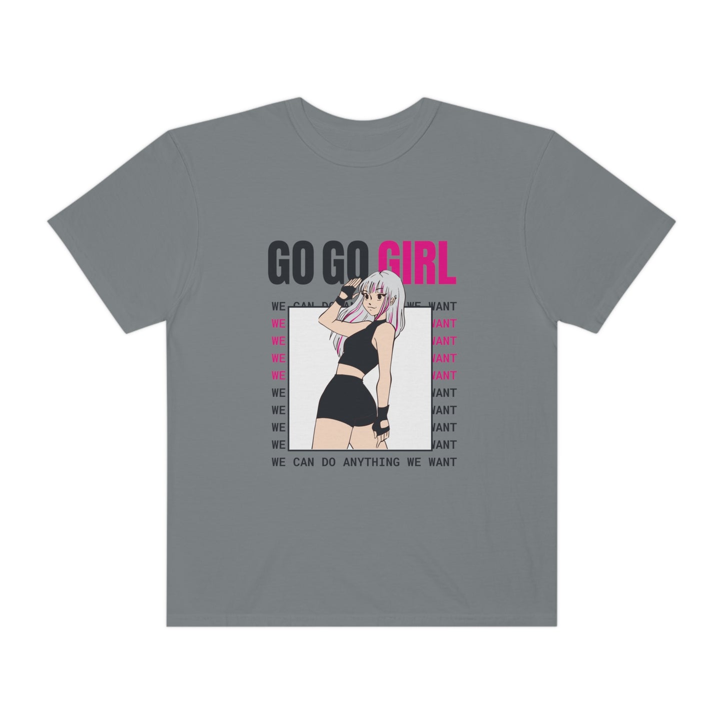 Go Go Girl Unisex Garment-Dyed T-shirt