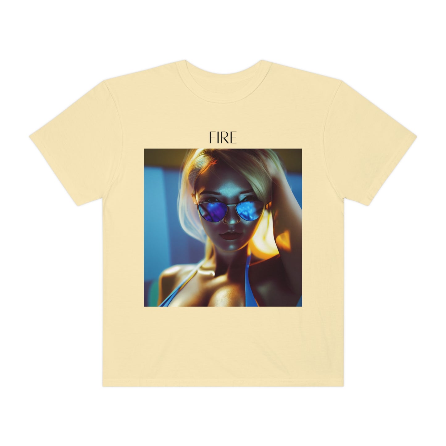 Hot Girl Unisex Garment-Dyed T-shirt