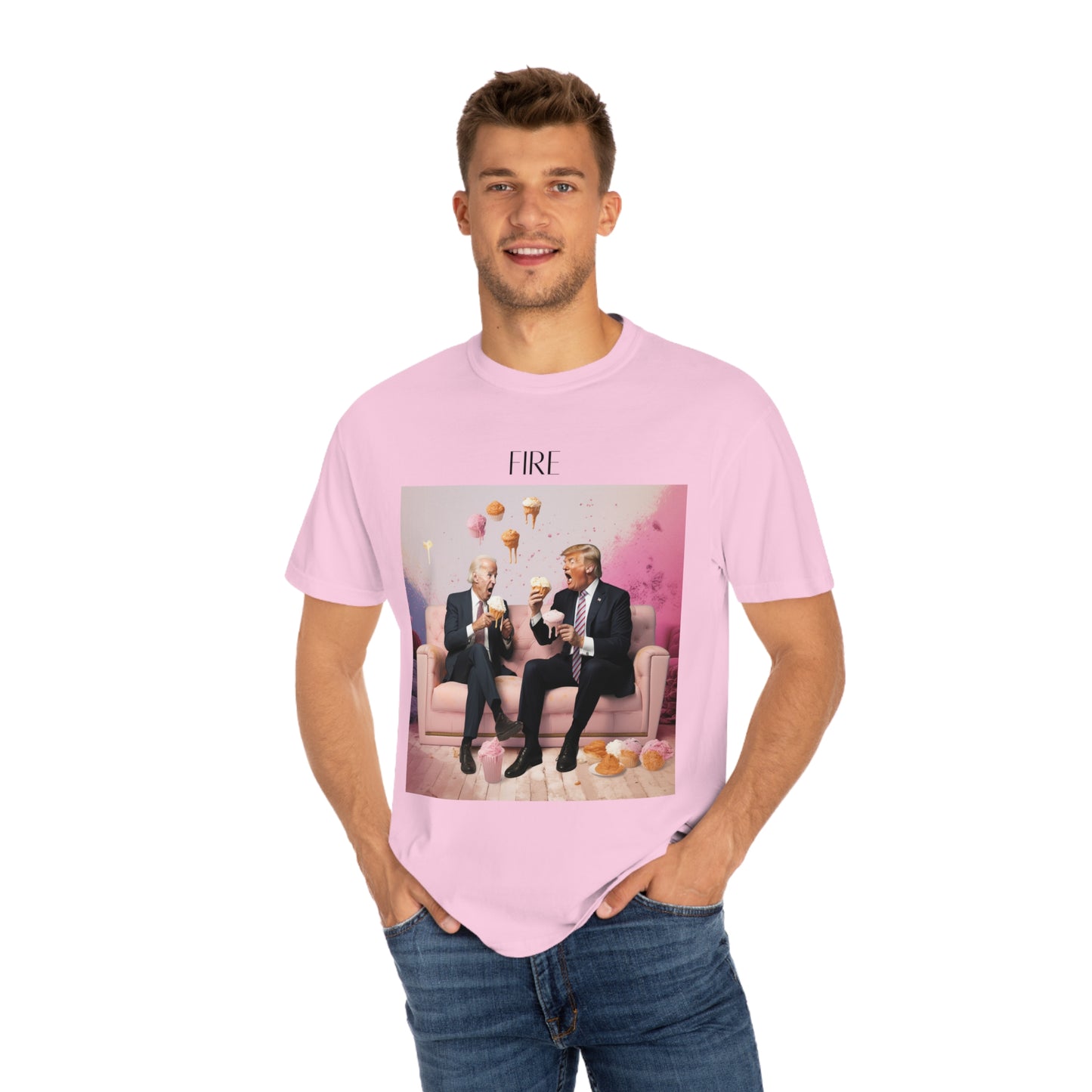 Joe Biden & Donald Trump Unisex Garment-Dyed T-shirt