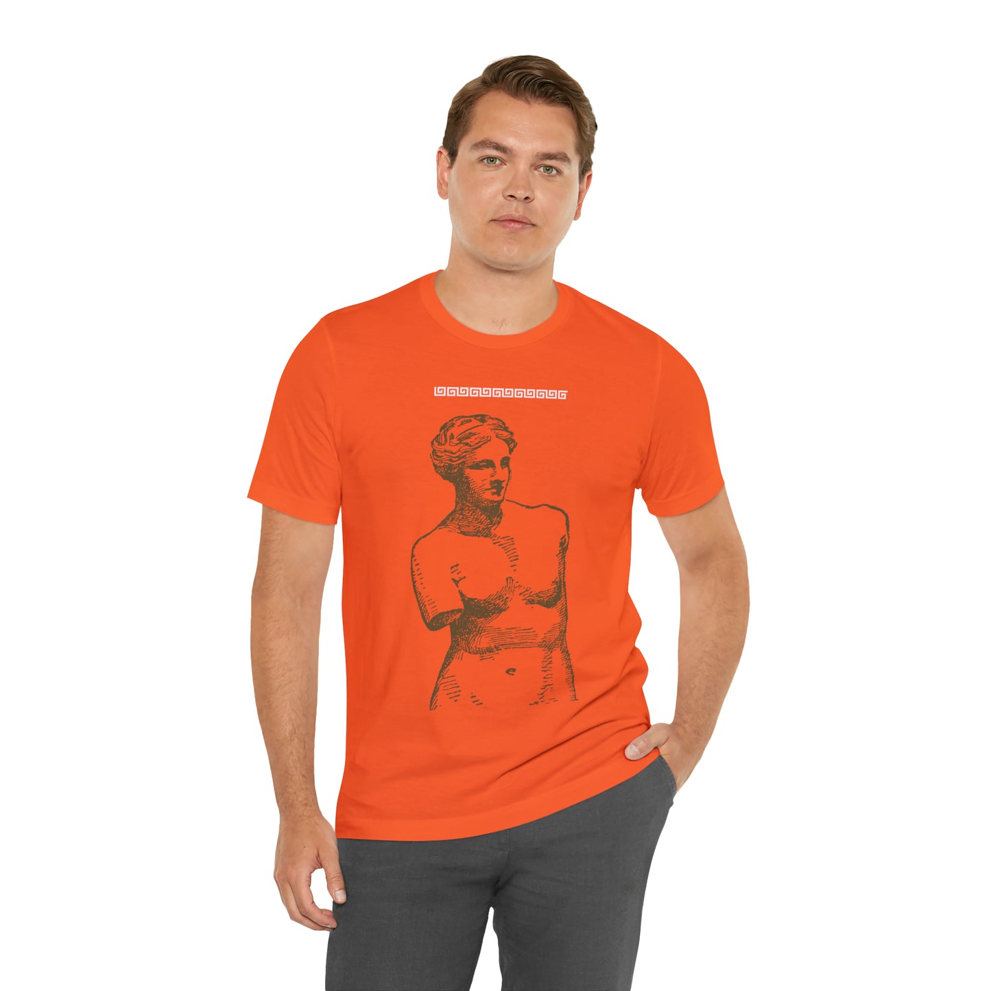 Greek Statue Short Sleeve Tee