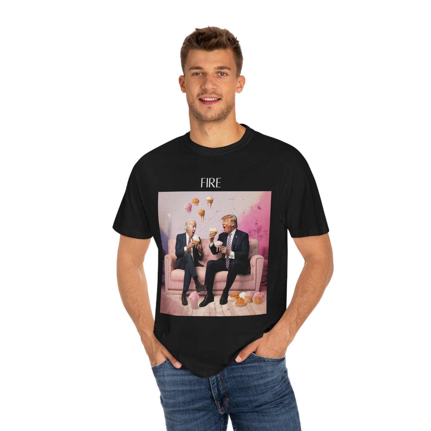 Joe Biden & Donald Trump Unisex Garment-Dyed T-shirt