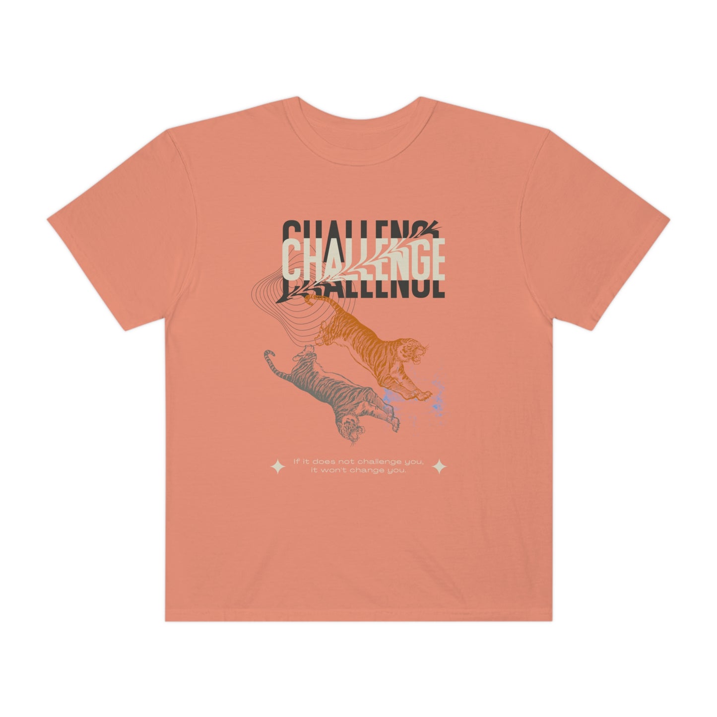 Tiger Unisex Garment-Dyed T-shirt