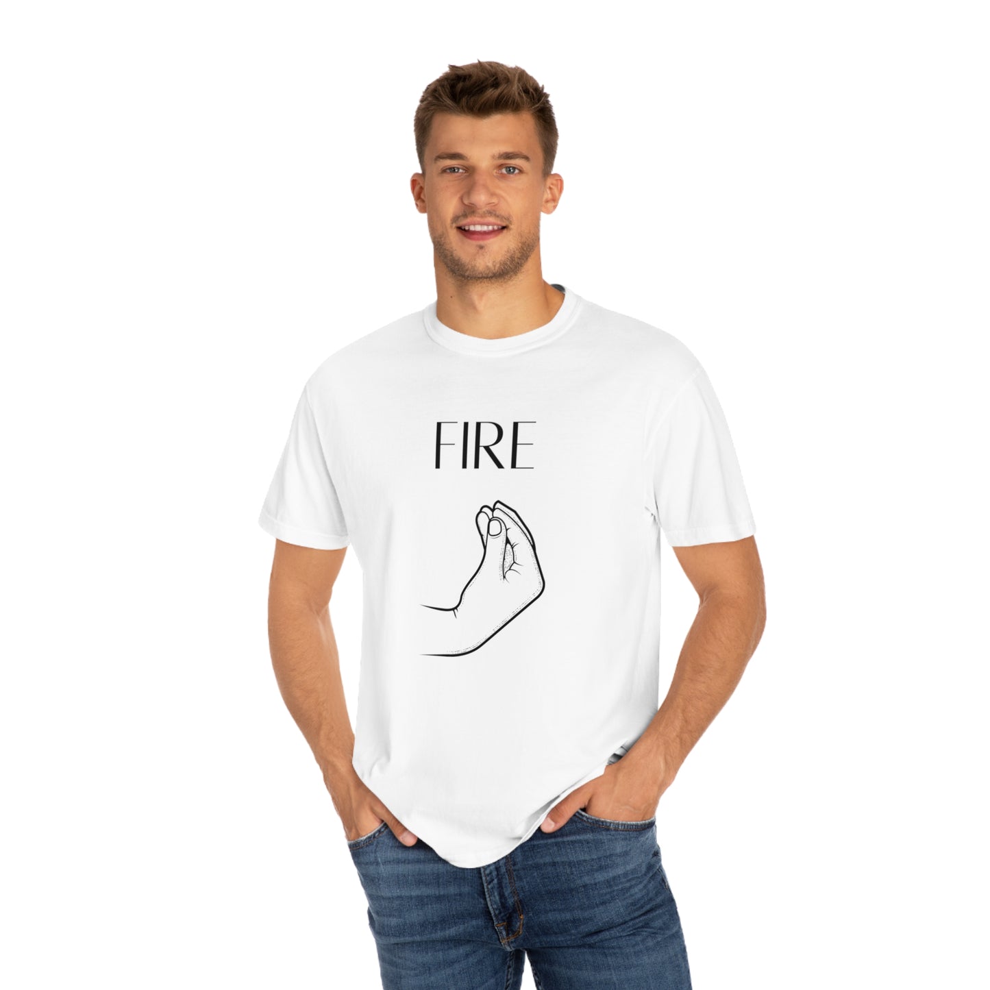 Fire Italian Hand T-shirt