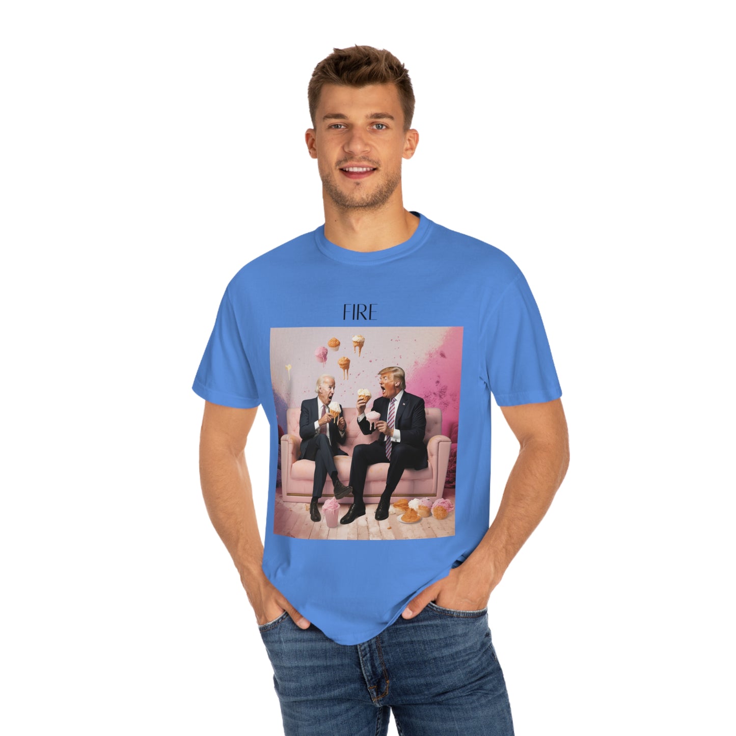 Joe Biden & Donald Trump Unisex Garment-Dyed T-shirt