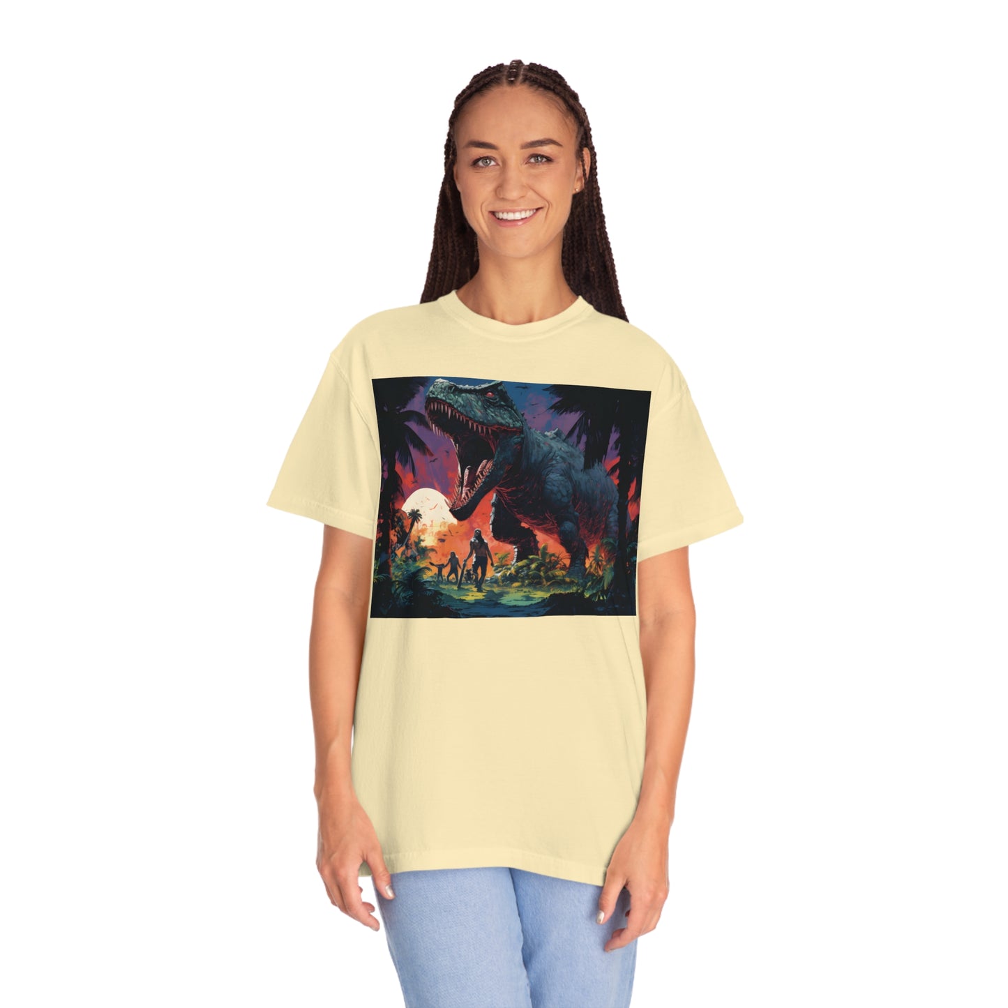 T-Rex Unisex Garment-Dyed T-shirt