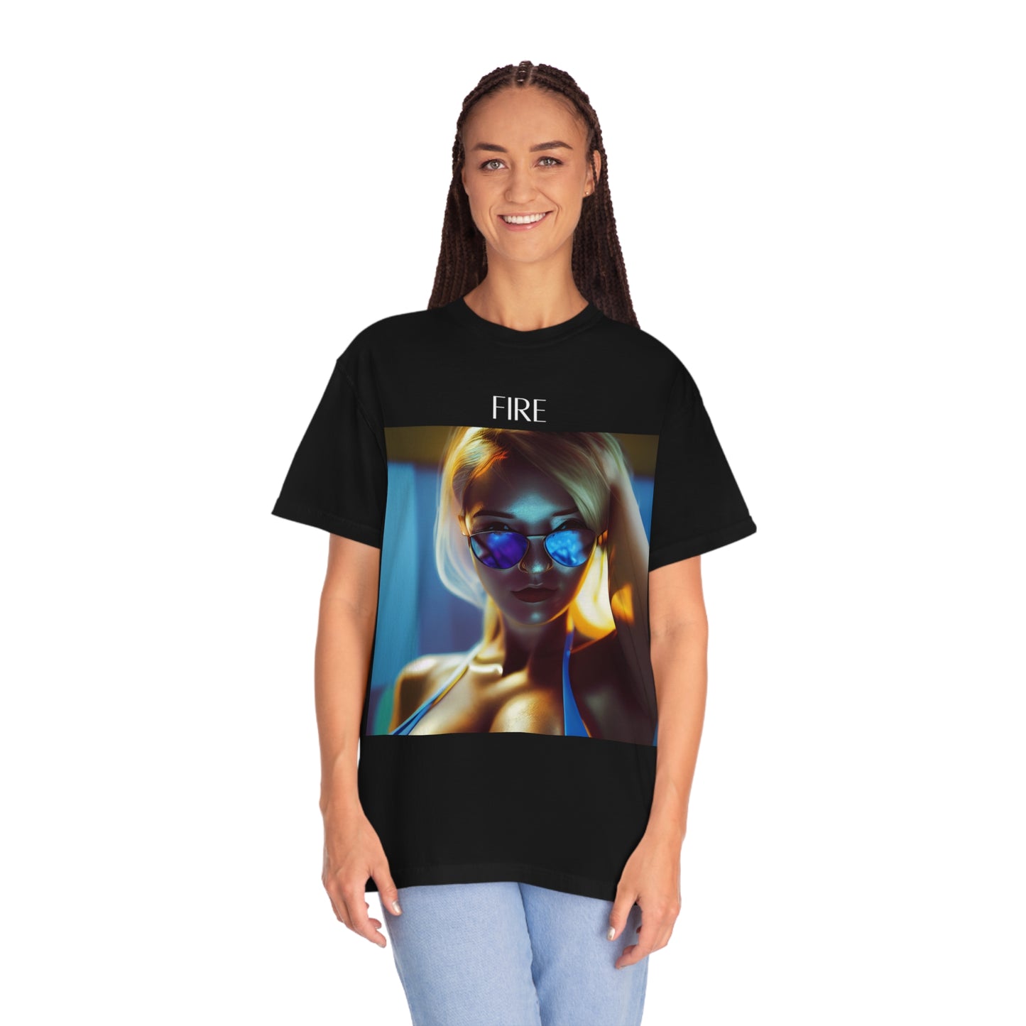 Hot Girl Unisex Garment-Dyed T-shirt