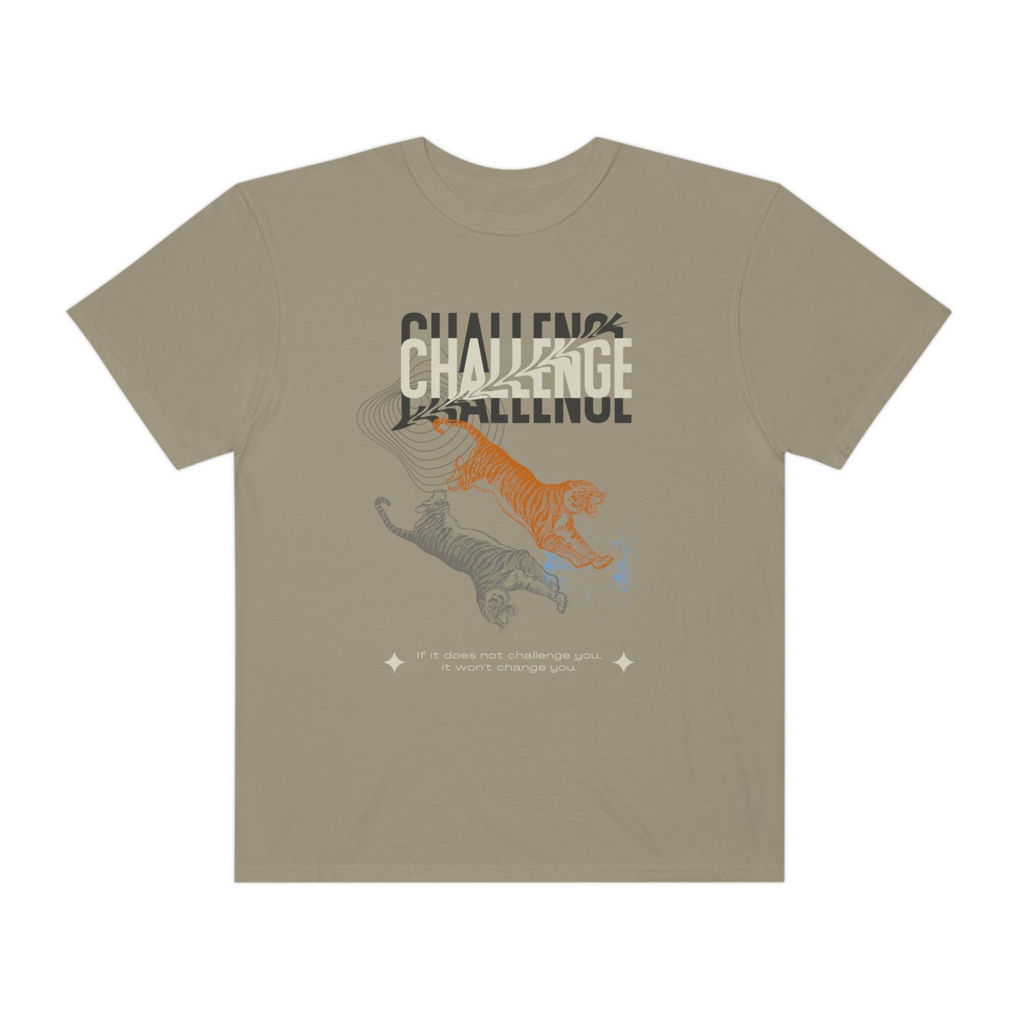 Tiger Unisex Garment-Dyed T-shirt