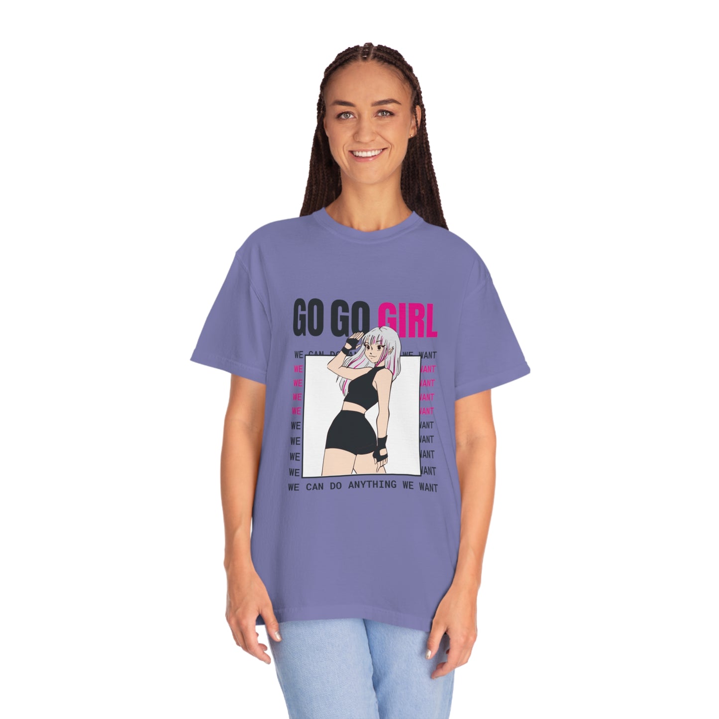 Go Go Girl Unisex Garment-Dyed T-shirt