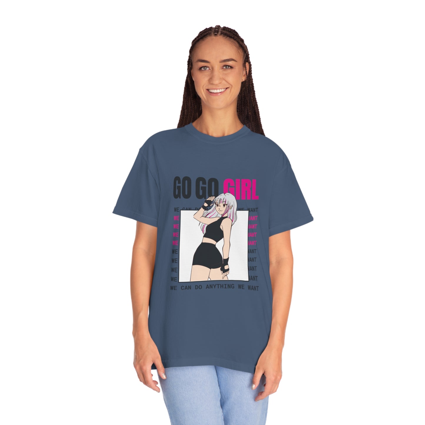 Go Go Girl Unisex Garment-Dyed T-shirt