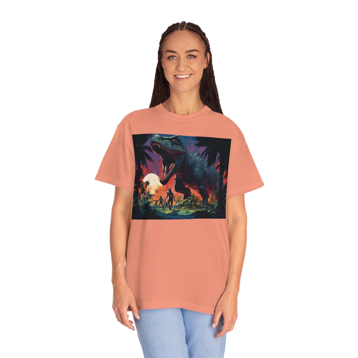 T-Rex Unisex Garment-Dyed T-shirt