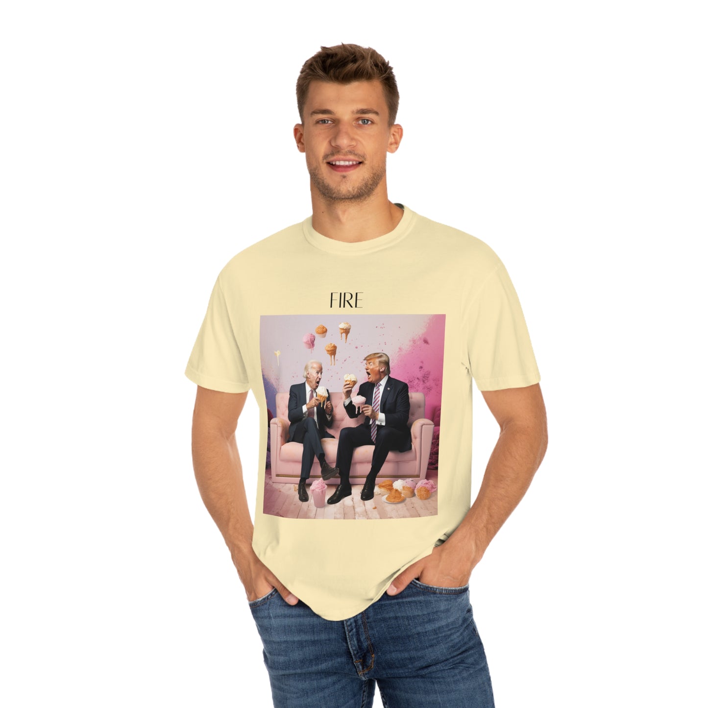 Joe Biden & Donald Trump Unisex Garment-Dyed T-shirt