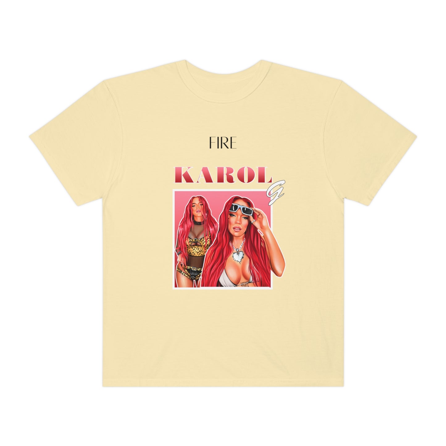 Karol G Unisex Garment-Dyed T-shirt