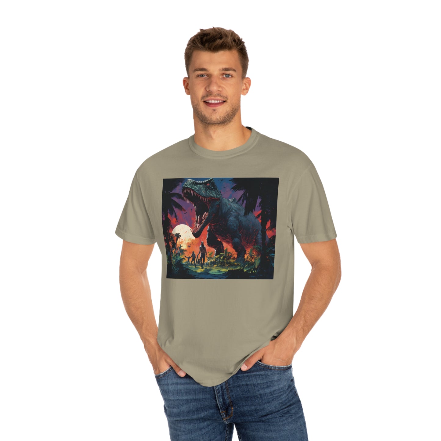 T-Rex Unisex Garment-Dyed T-shirt