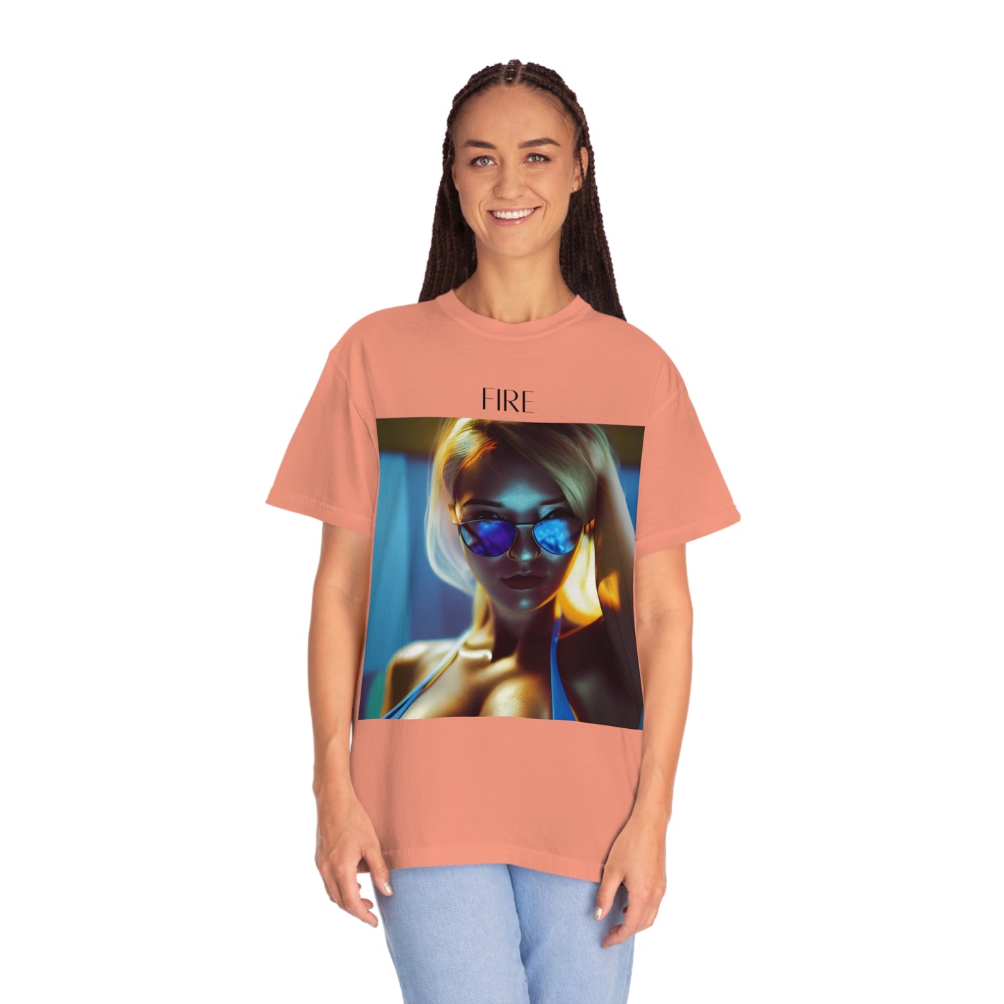 Hot Girl Unisex Garment-Dyed T-shirt