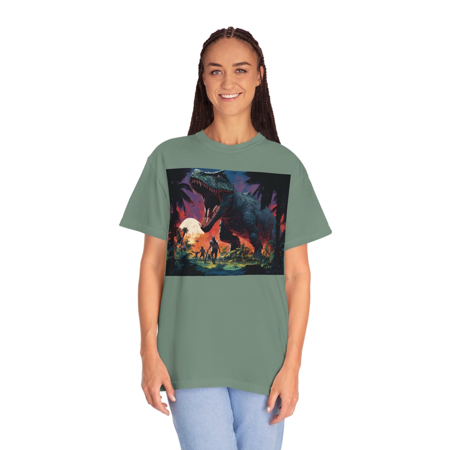 T-Rex Unisex Garment-Dyed T-shirt