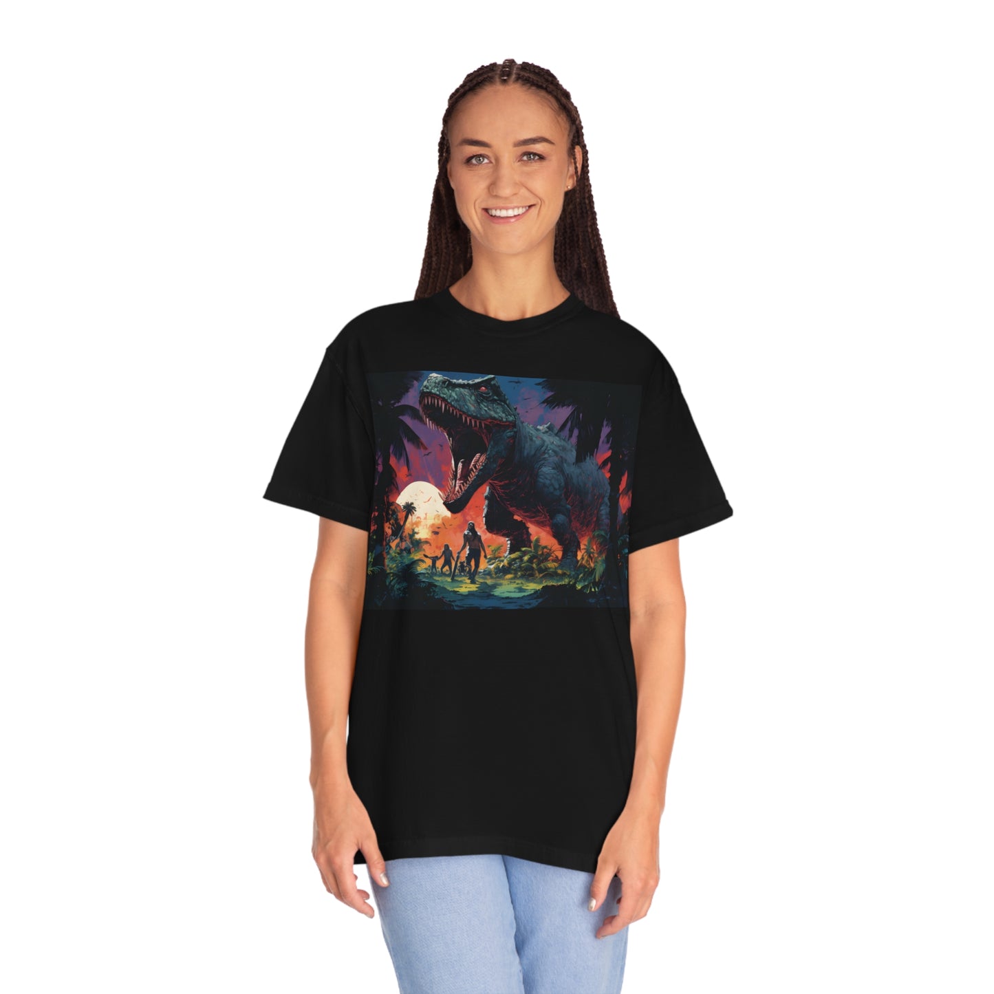 T-Rex Unisex Garment-Dyed T-shirt