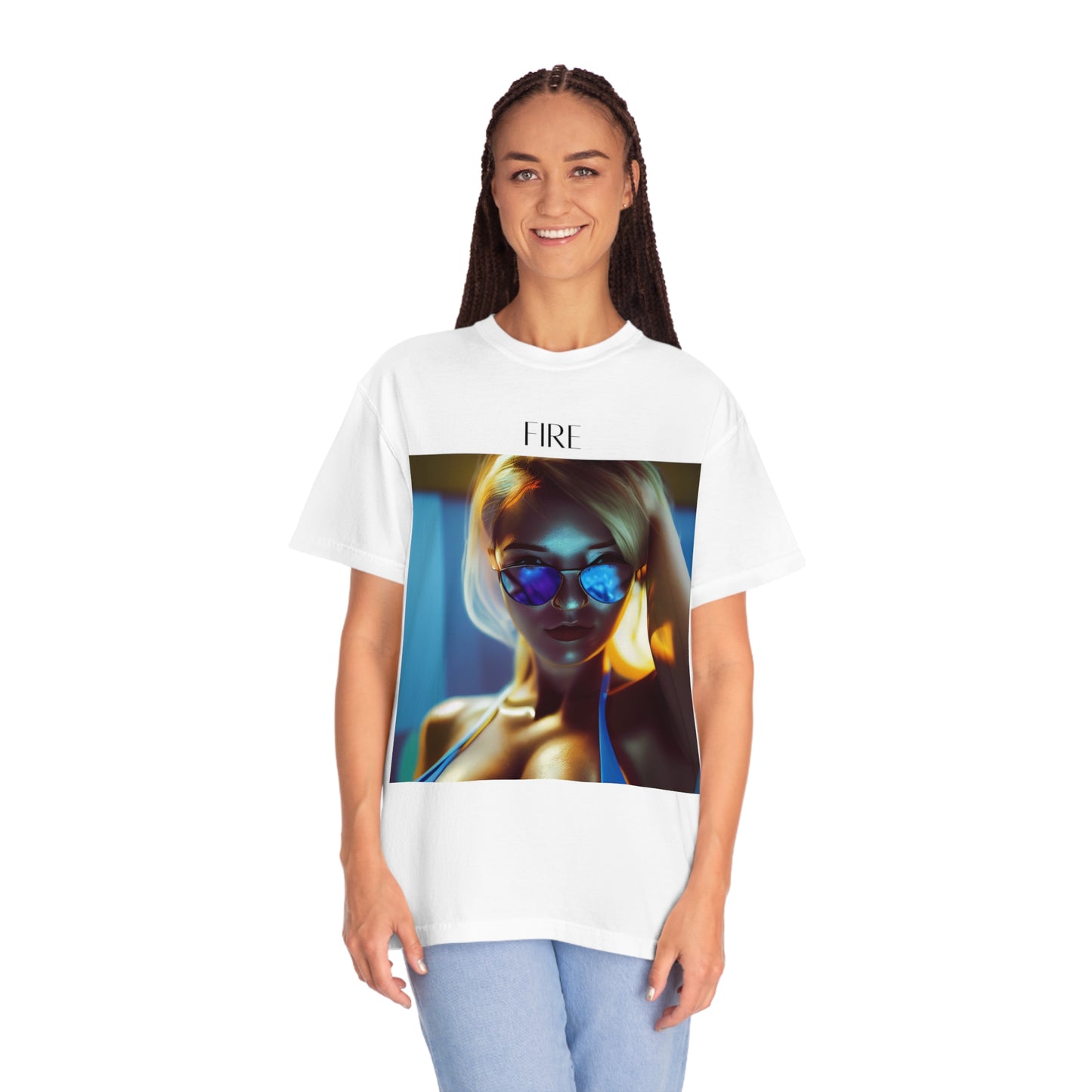 Hot Girl Unisex Garment-Dyed T-shirt