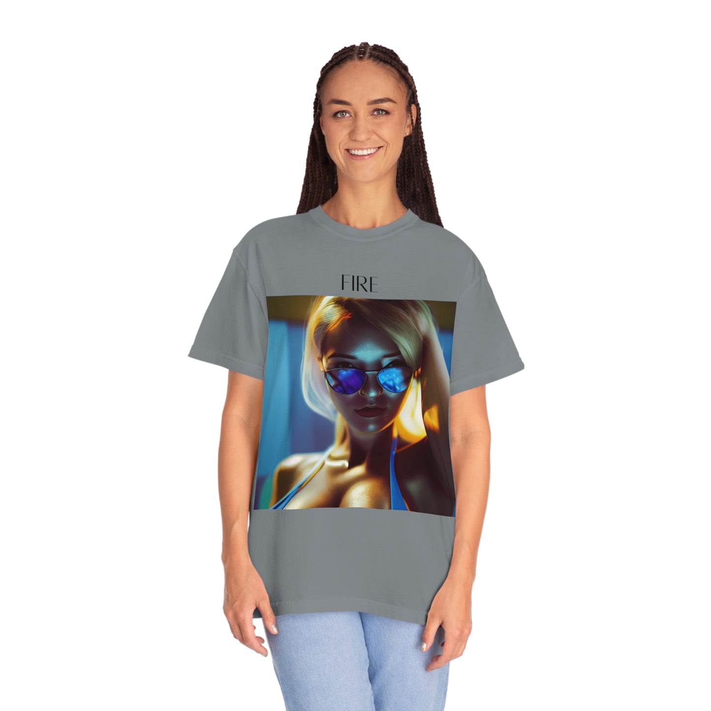 Hot Girl Unisex Garment-Dyed T-shirt