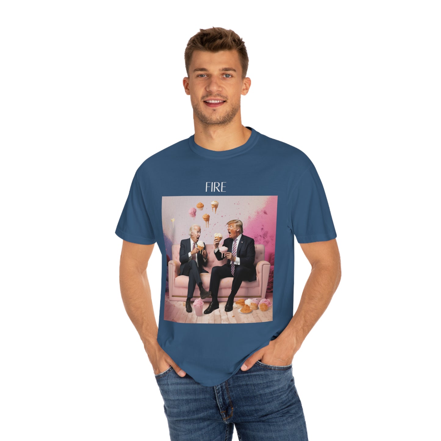 Joe Biden & Donald Trump Unisex Garment-Dyed T-shirt