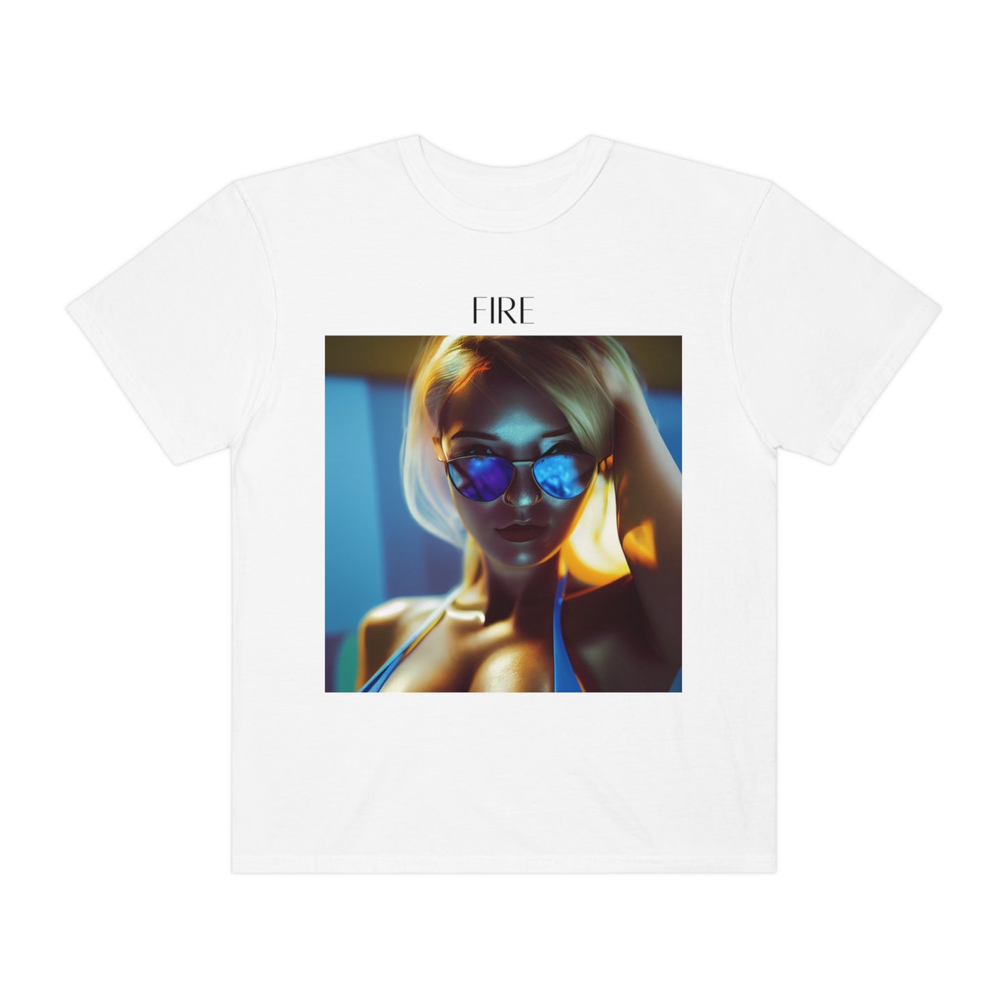 Hot Girl Unisex Garment-Dyed T-shirt