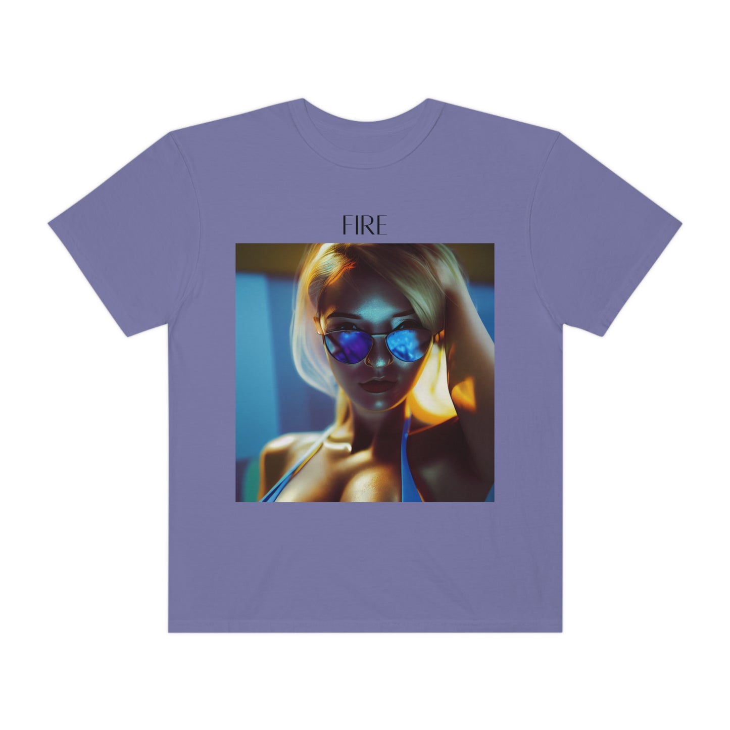 Hot Girl Unisex Garment-Dyed T-shirt