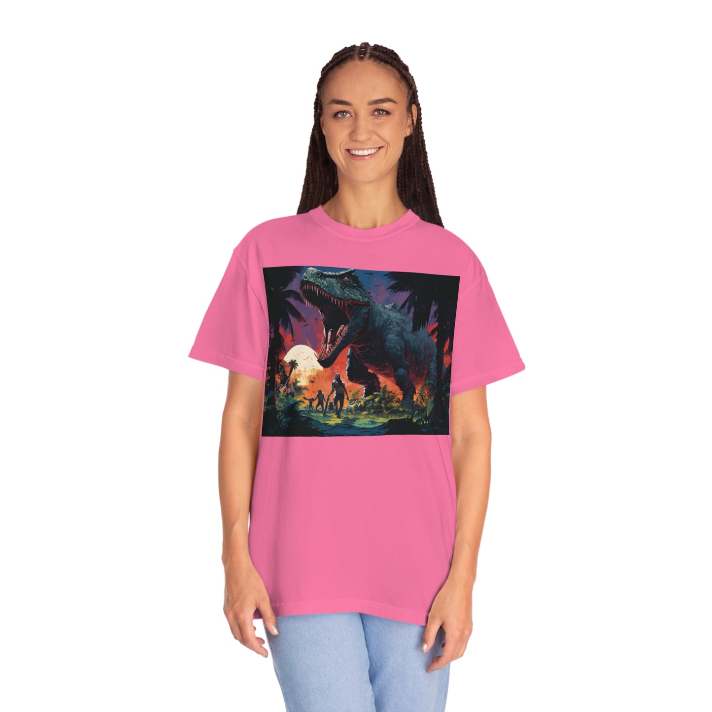 T-Rex Unisex Garment-Dyed T-shirt