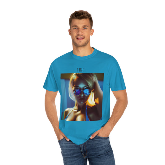 Hot Girl Unisex Garment-Dyed T-shirt