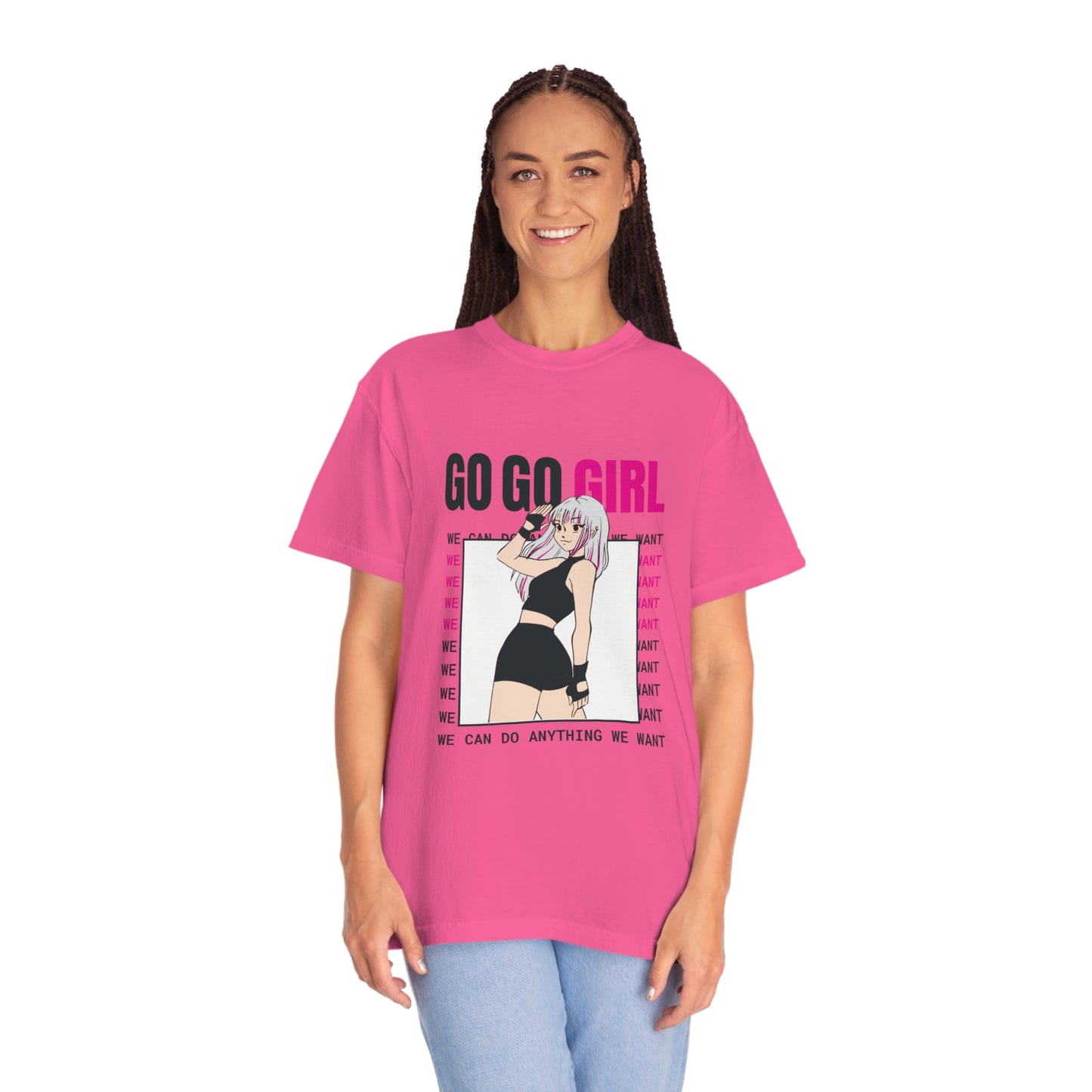 Go Go Girl Unisex Garment-Dyed T-shirt