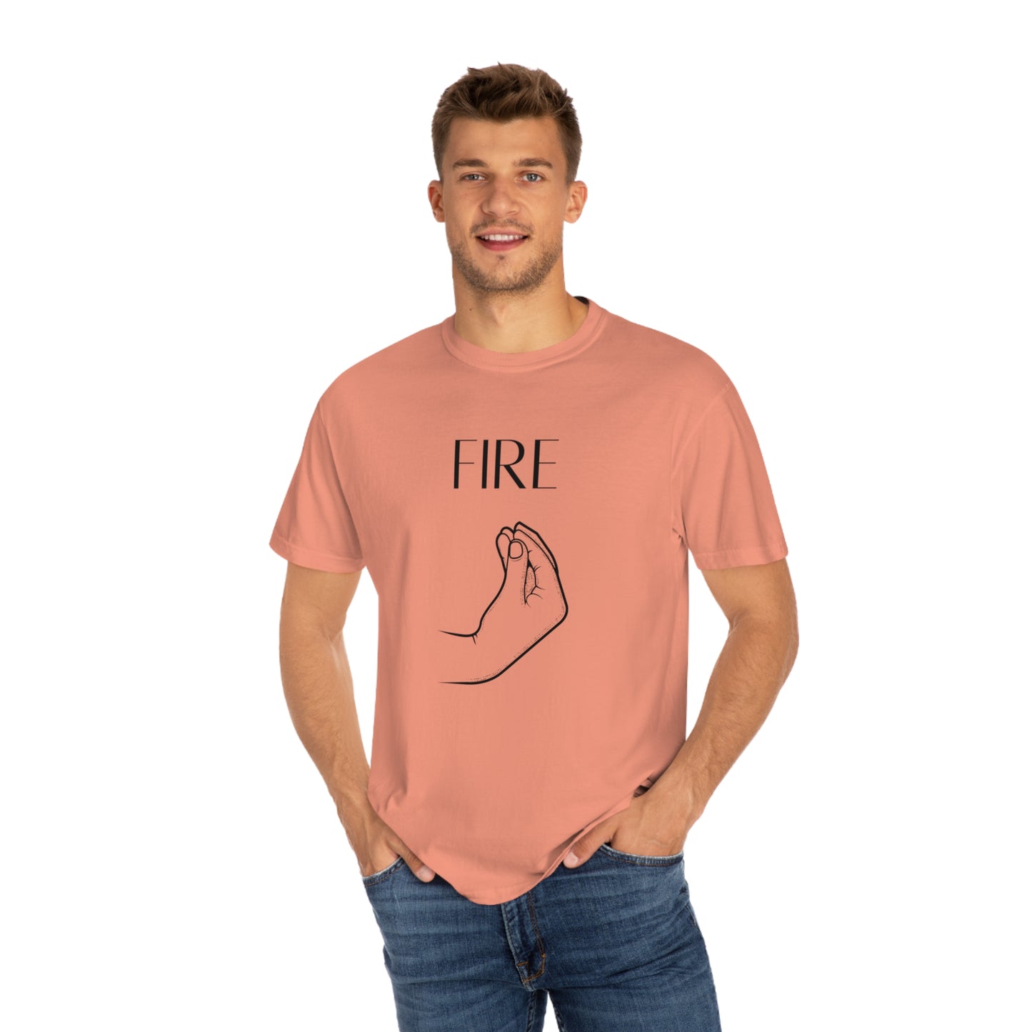 Fire Italian Hand T-shirt