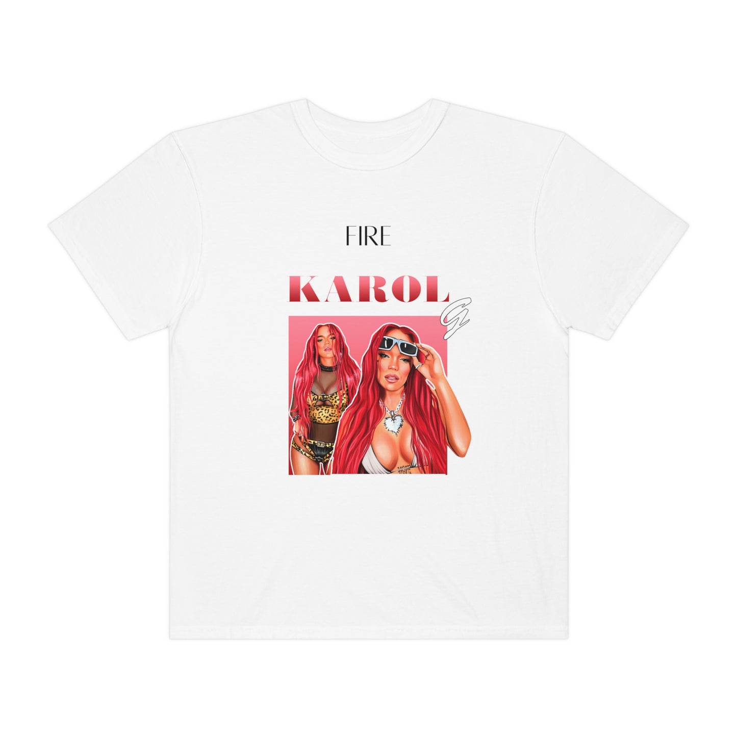 Karol G Unisex Garment-Dyed T-shirt